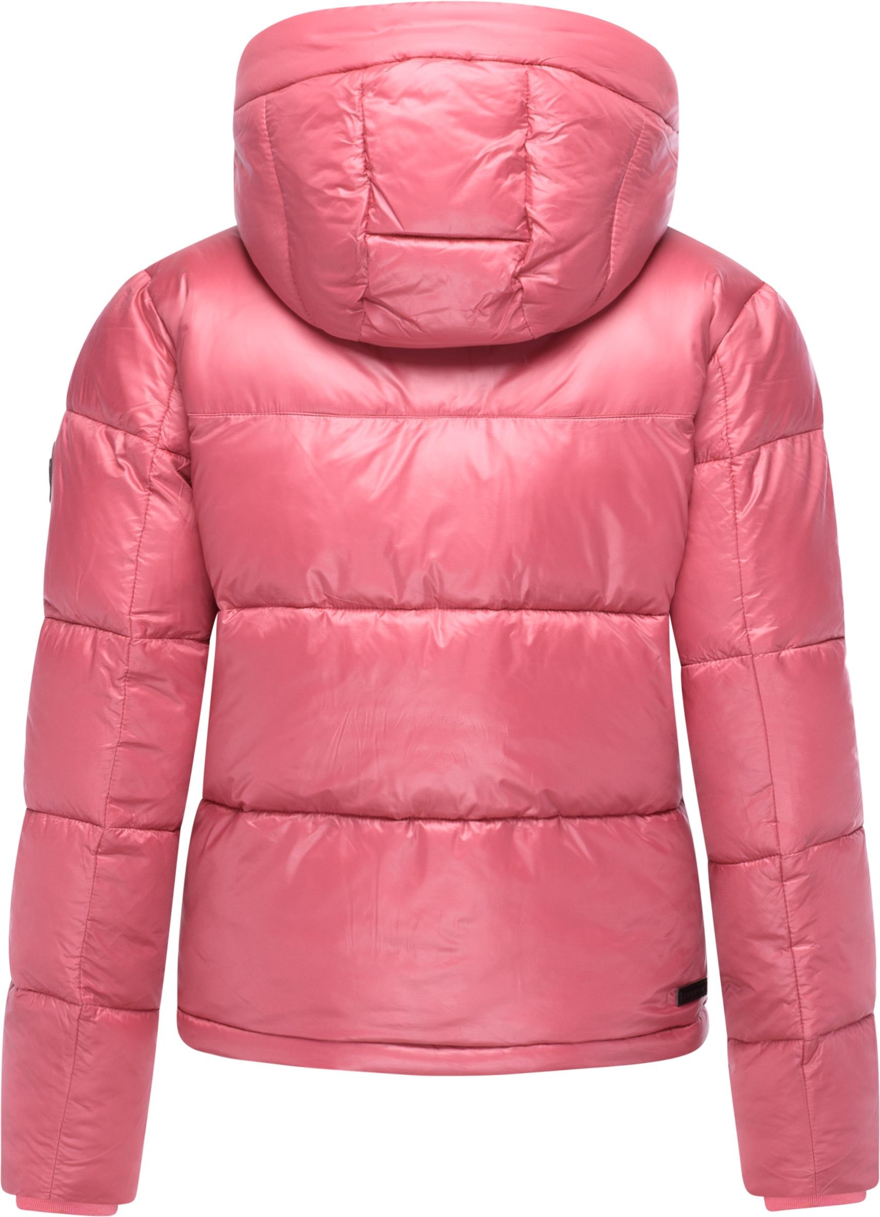 Ragwear Steppjacke »Roobie II«, mit Kapuze, Matt glänzende Damen Winterjacke mit Kapuze