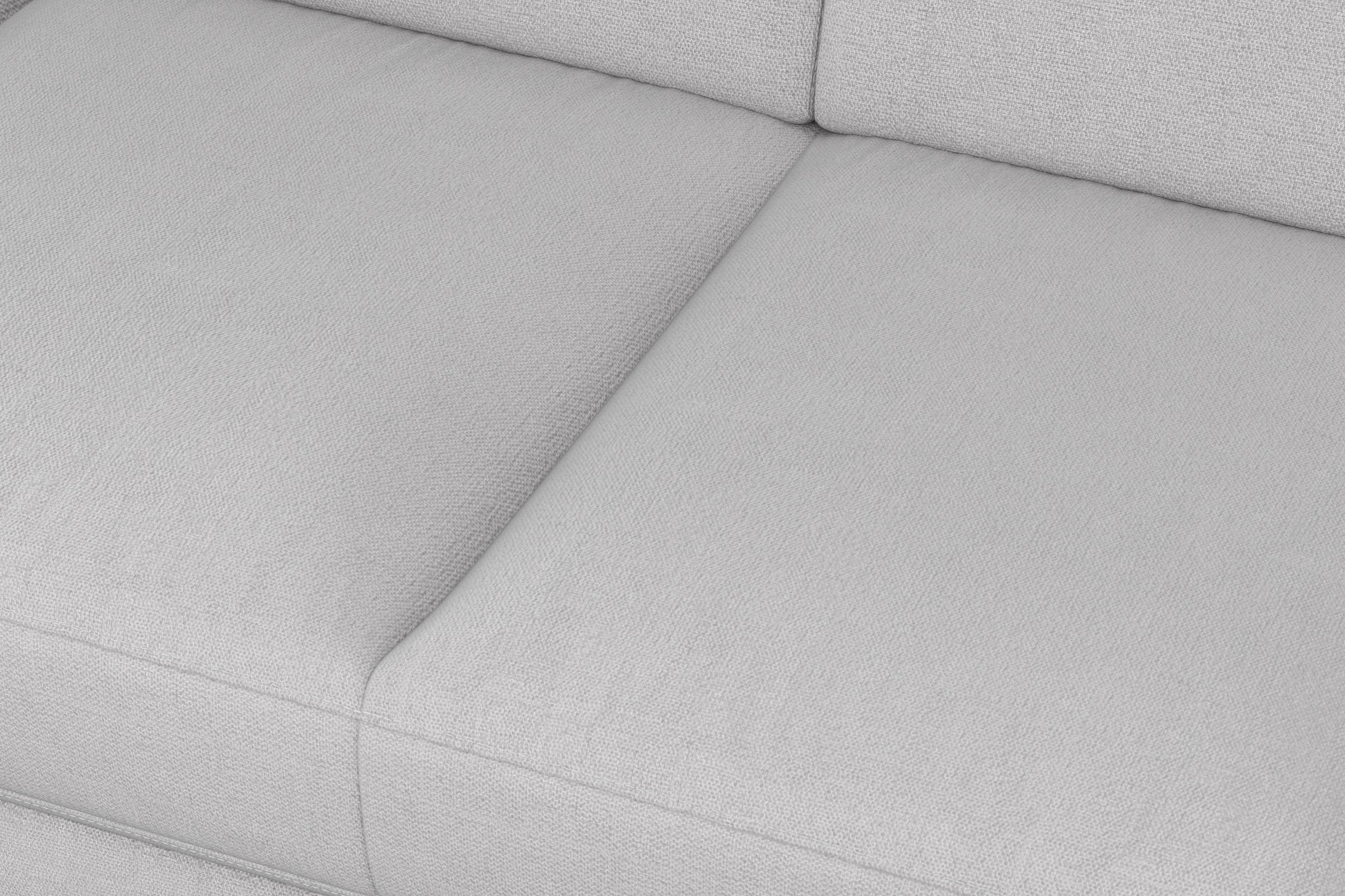 sit&more Ecksofa »Padua L-Form«, inklusive Sitztiefenverstellung, Armteilfunktion und Federkern