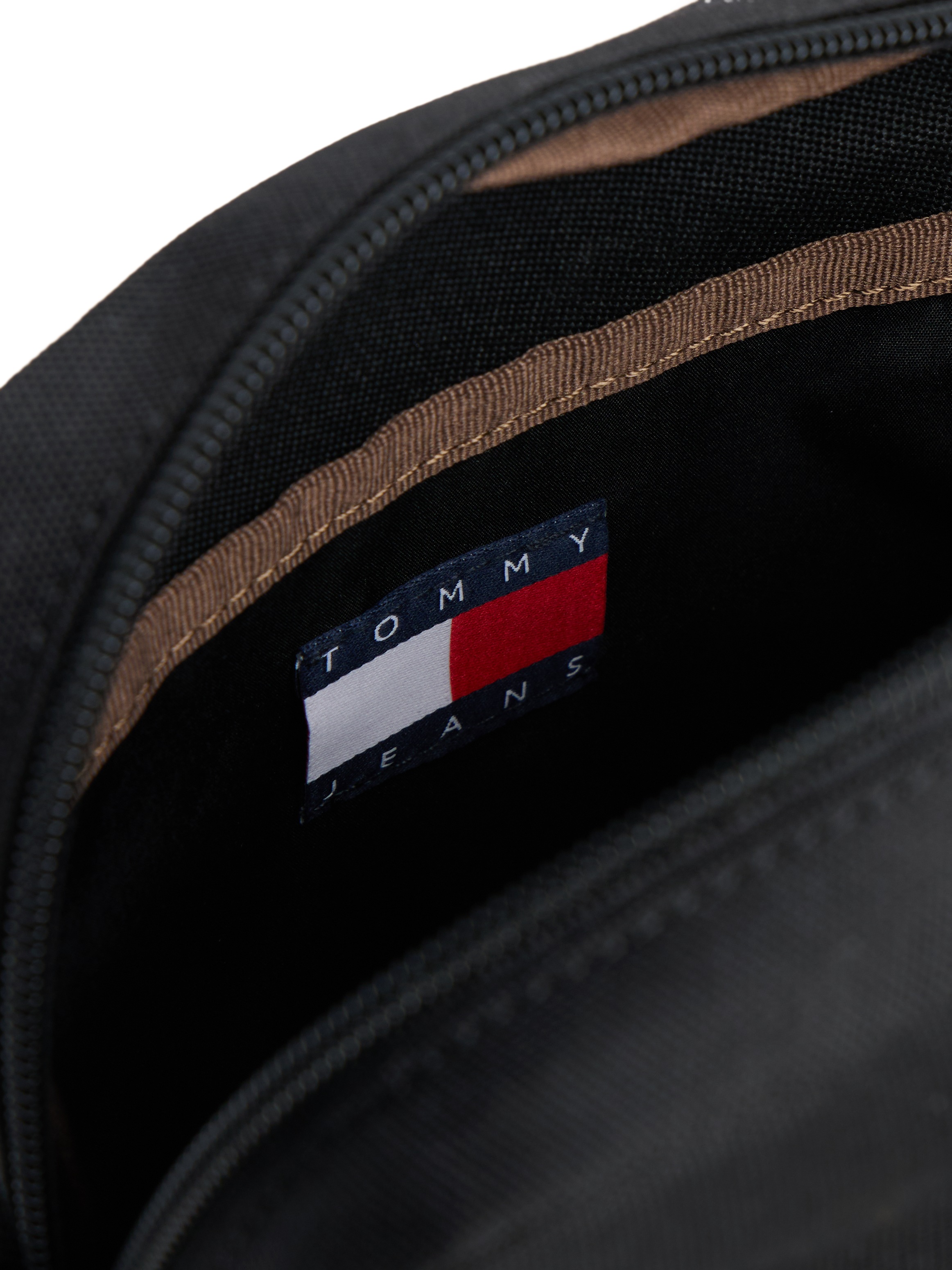Tommy Jeans Umhängetasche »TJM ESS DAILY REPORTER«, Men Schultertasche, Freizeitasche mit Tommy Jeans Flaggen-Aufnäher