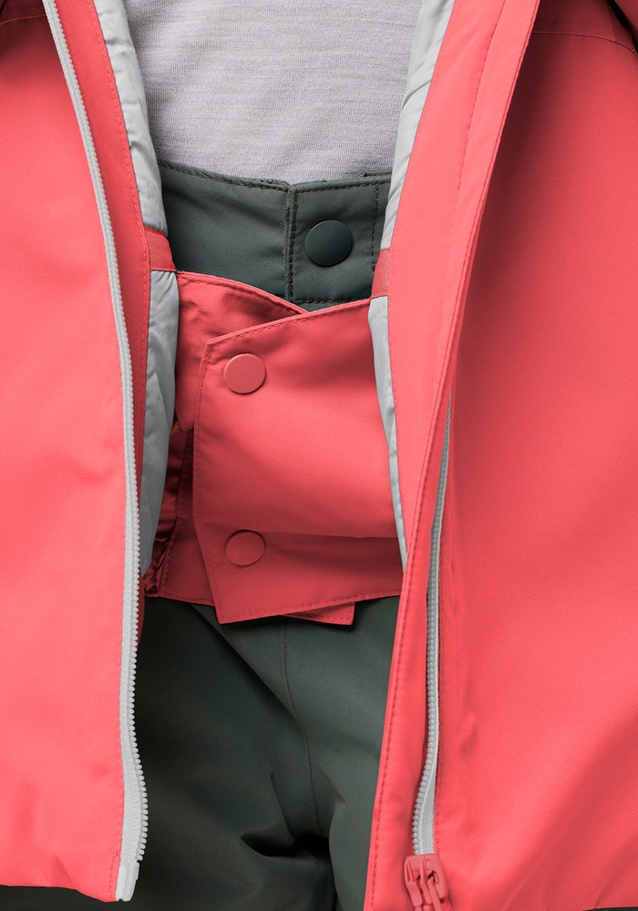 Jack Wolfskin Outdoorjacke »ACTAMIC 2L INS JACKET K«, mit Kapuze