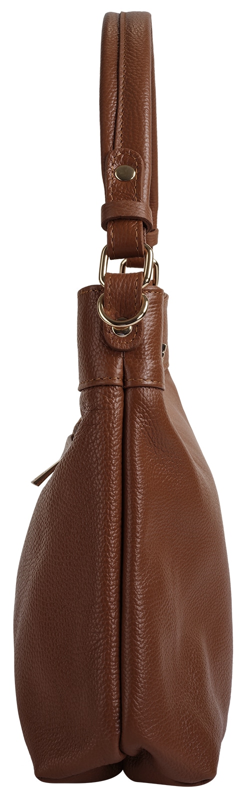 Samantha Look Henkeltasche echt Leder, Made in Italy