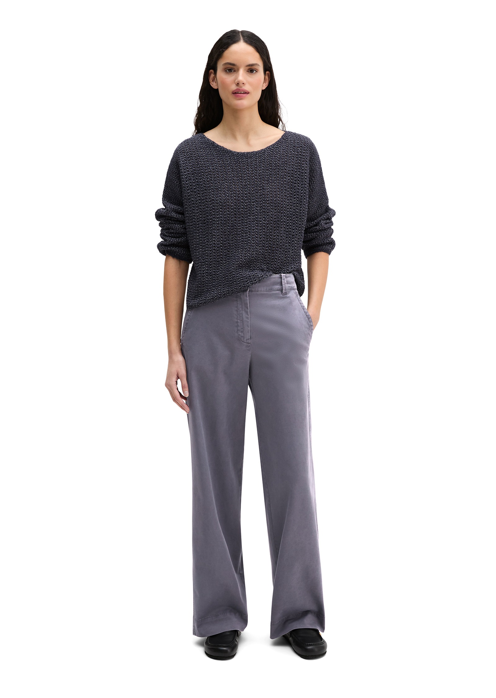 Marc O'Polo Strickpullover »aus Bio-Baumwolle-Mix«