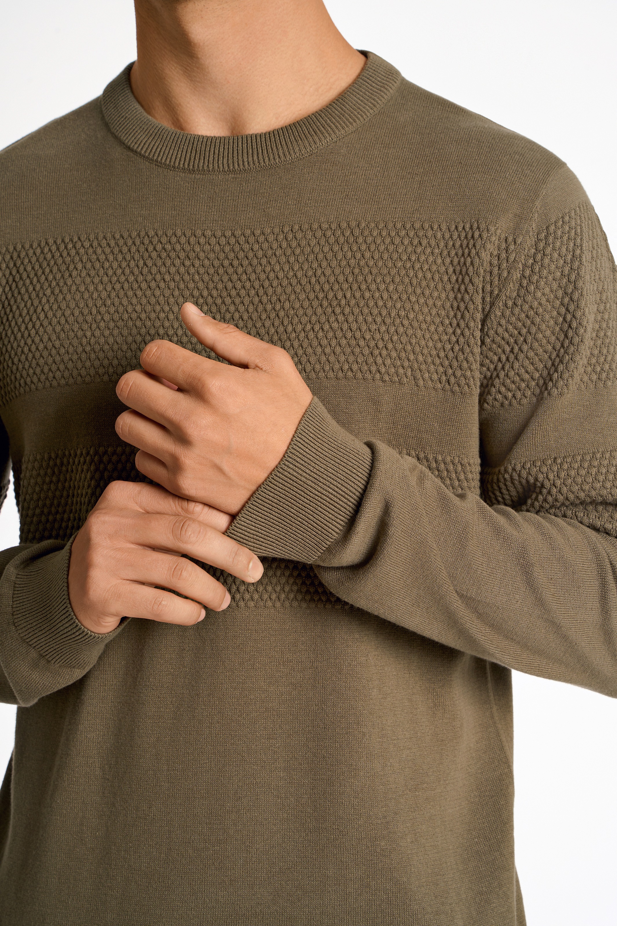 Lindberg Knit Sweater Men Green Size L 6