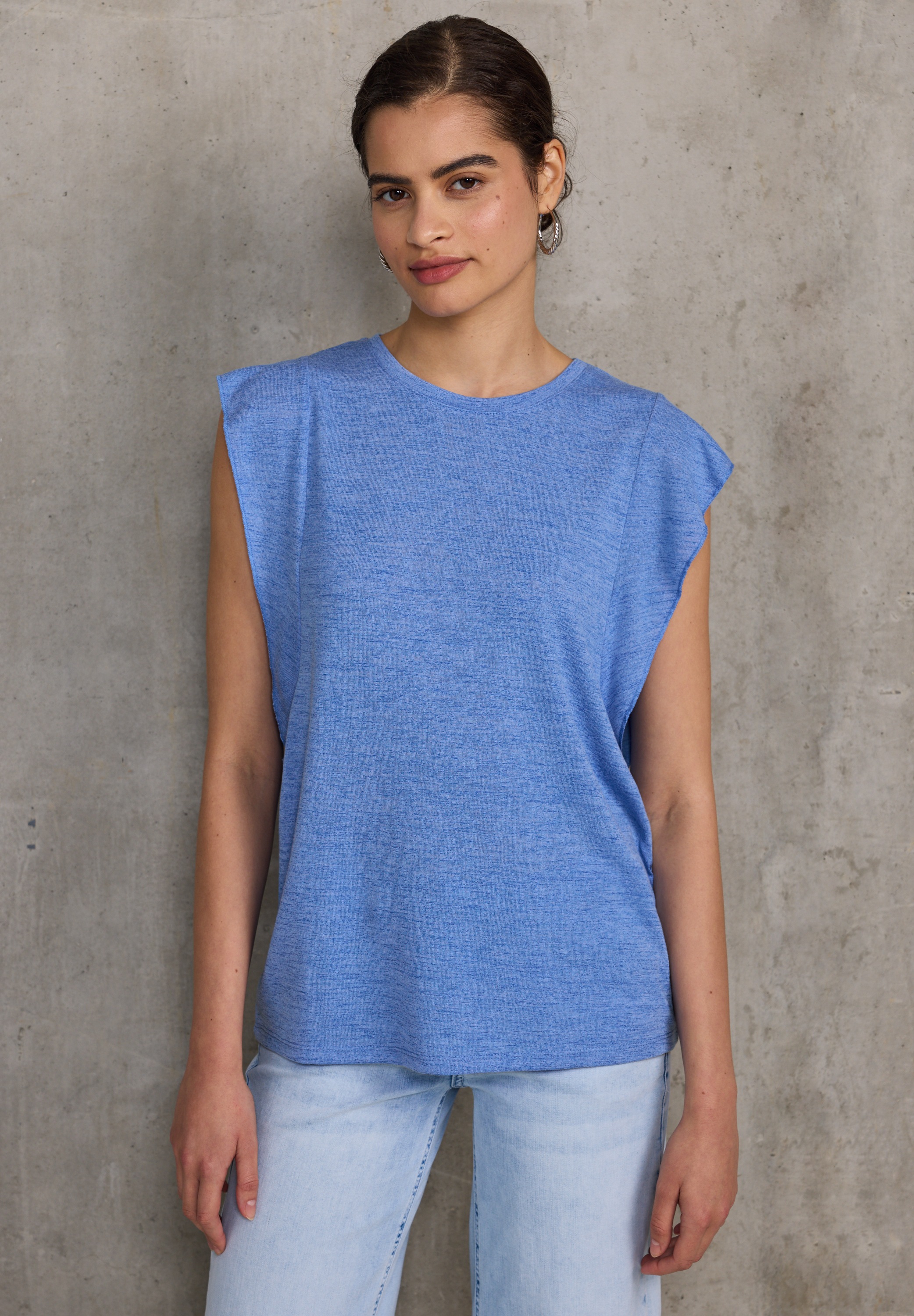 STREET ONE STUDIO Trägertop Rundhalsausschnitt