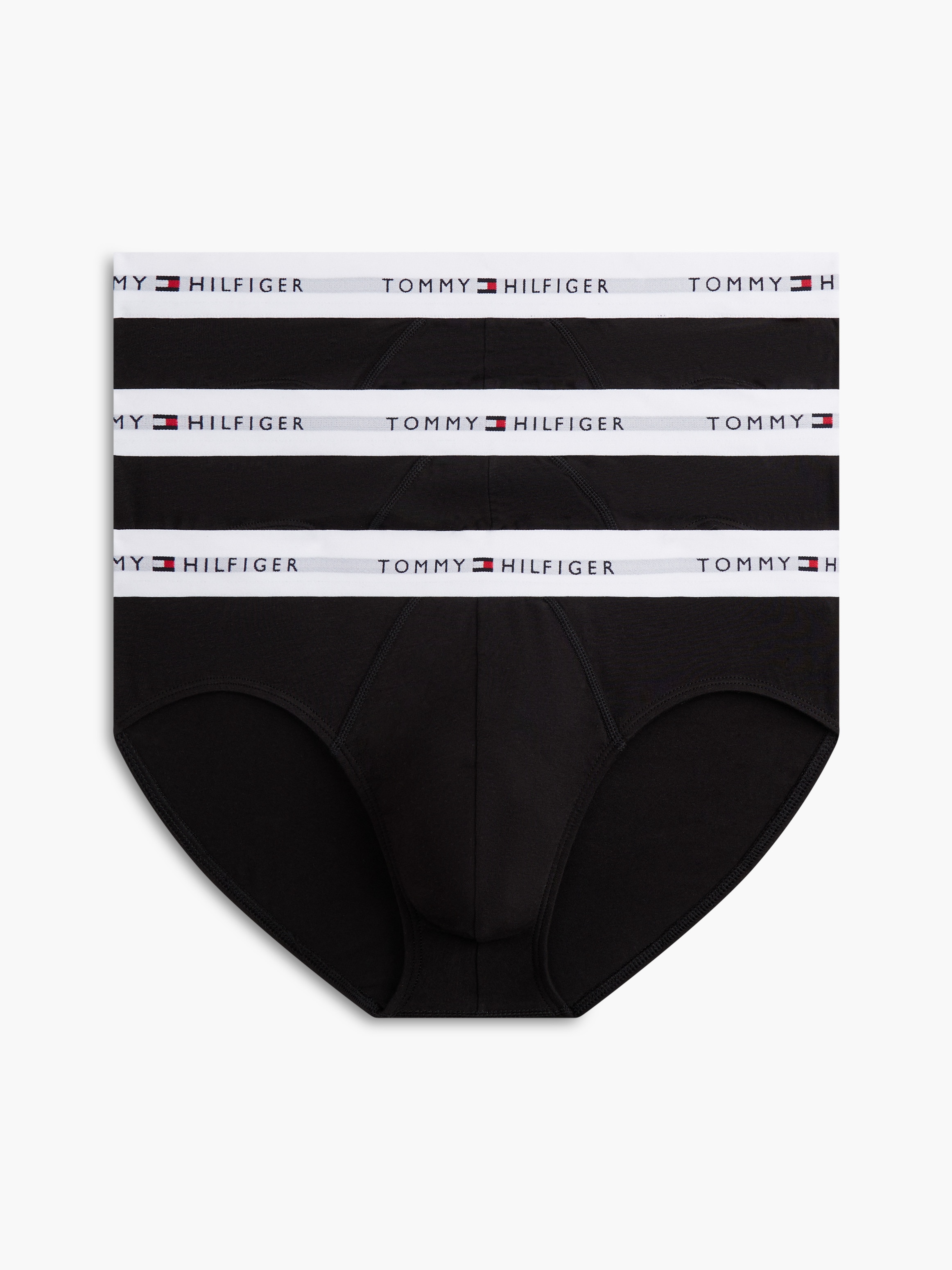 Tommy Hilfiger Underwear Slip »BRIEF« Packung, 3 Stk. Unterhose mit Logobund