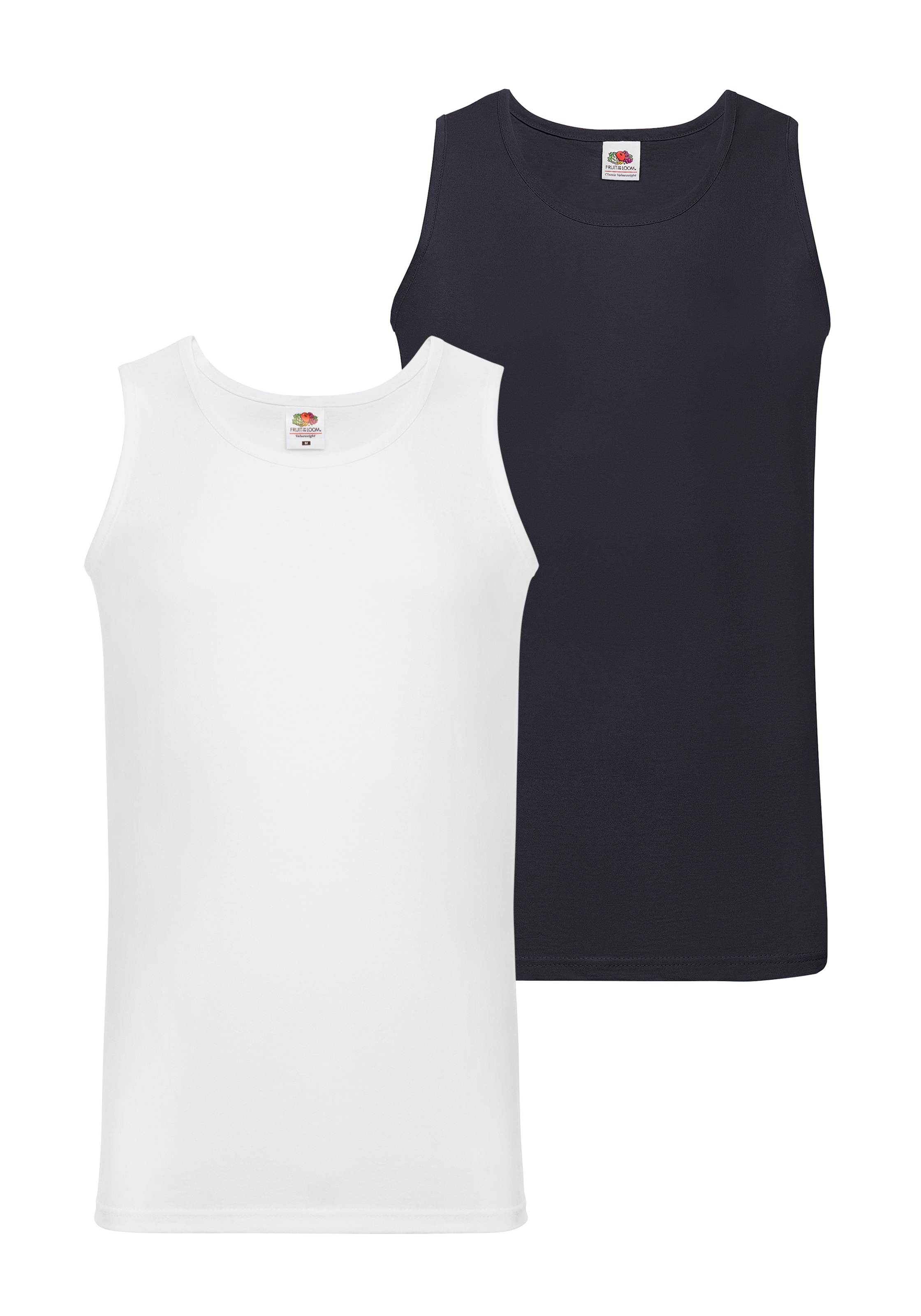 Fruit of the Loom Tanktop Packung, 2 Stk. tlg. aus reiner Baumwolle günstig online kaufen