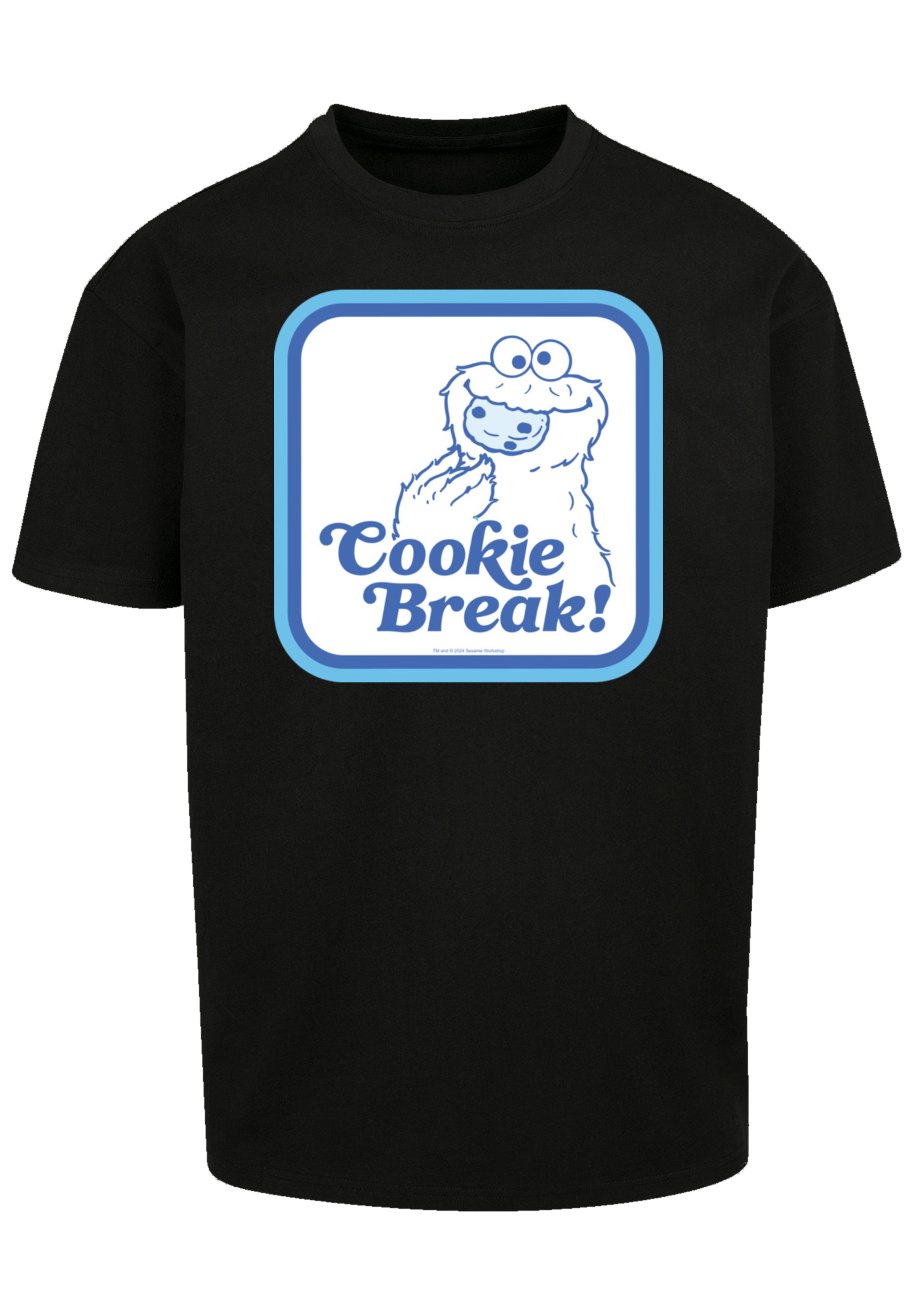 F4NT4STIC T-Shirt "Sesamstraße Cookie Bracke", Premium Qualität, Weihnachts günstig online kaufen