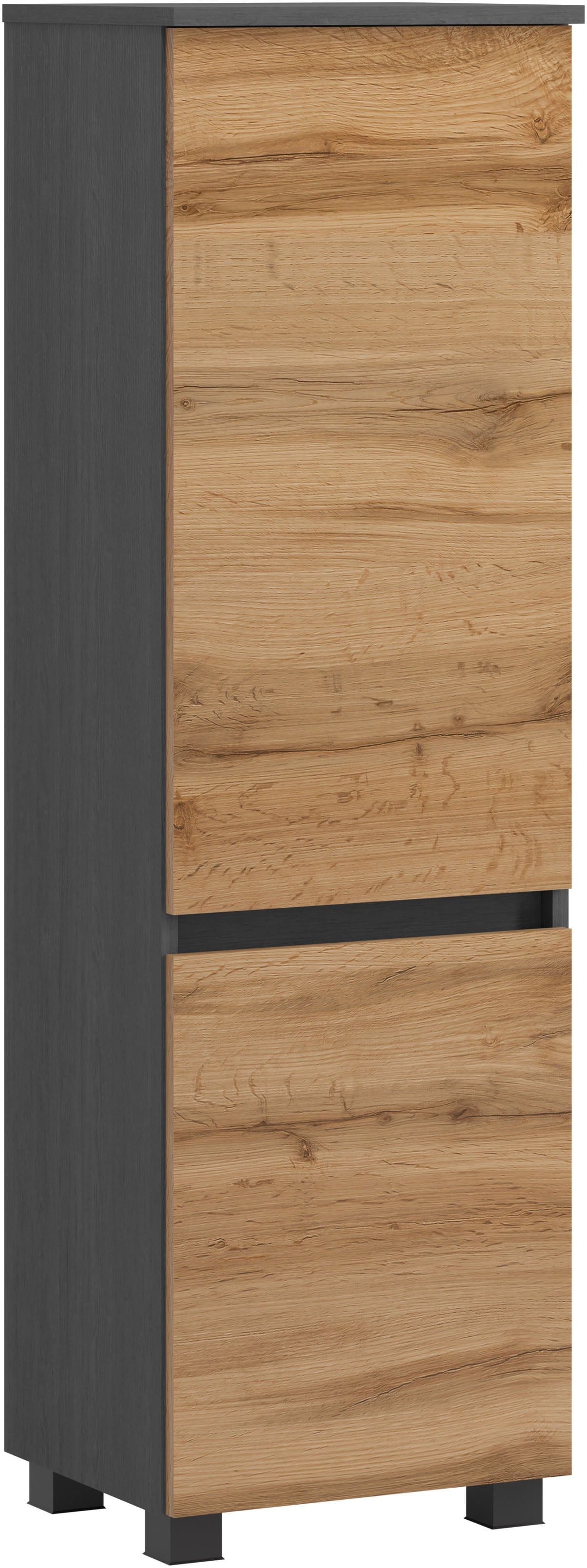OTTO home "BOZEN, Midischrank 40 cm" griffloses Design, Maße (B/T/H): 40/35/130 cm