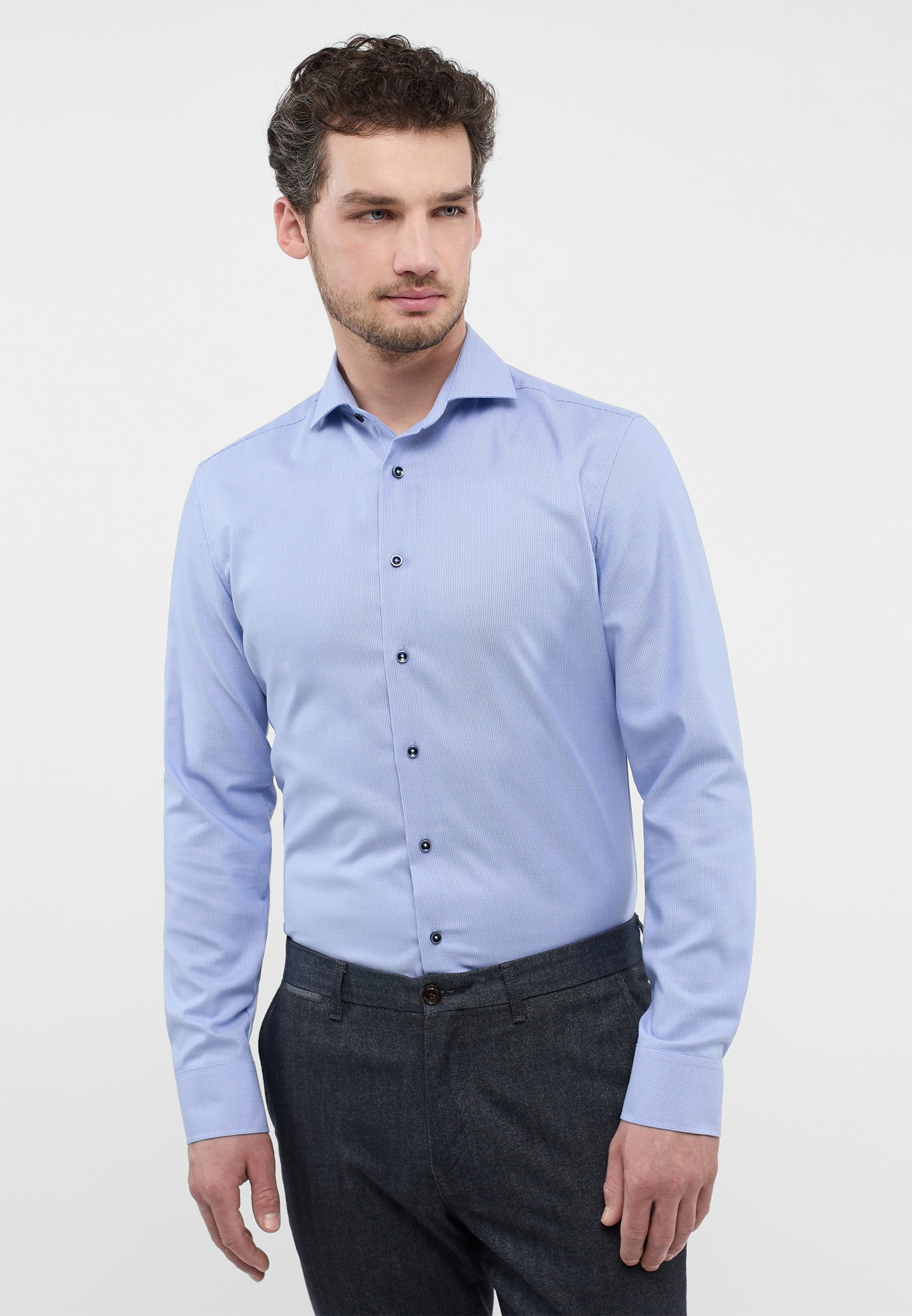 Eterna Langarmhemd "SLIM FIT" günstig online kaufen