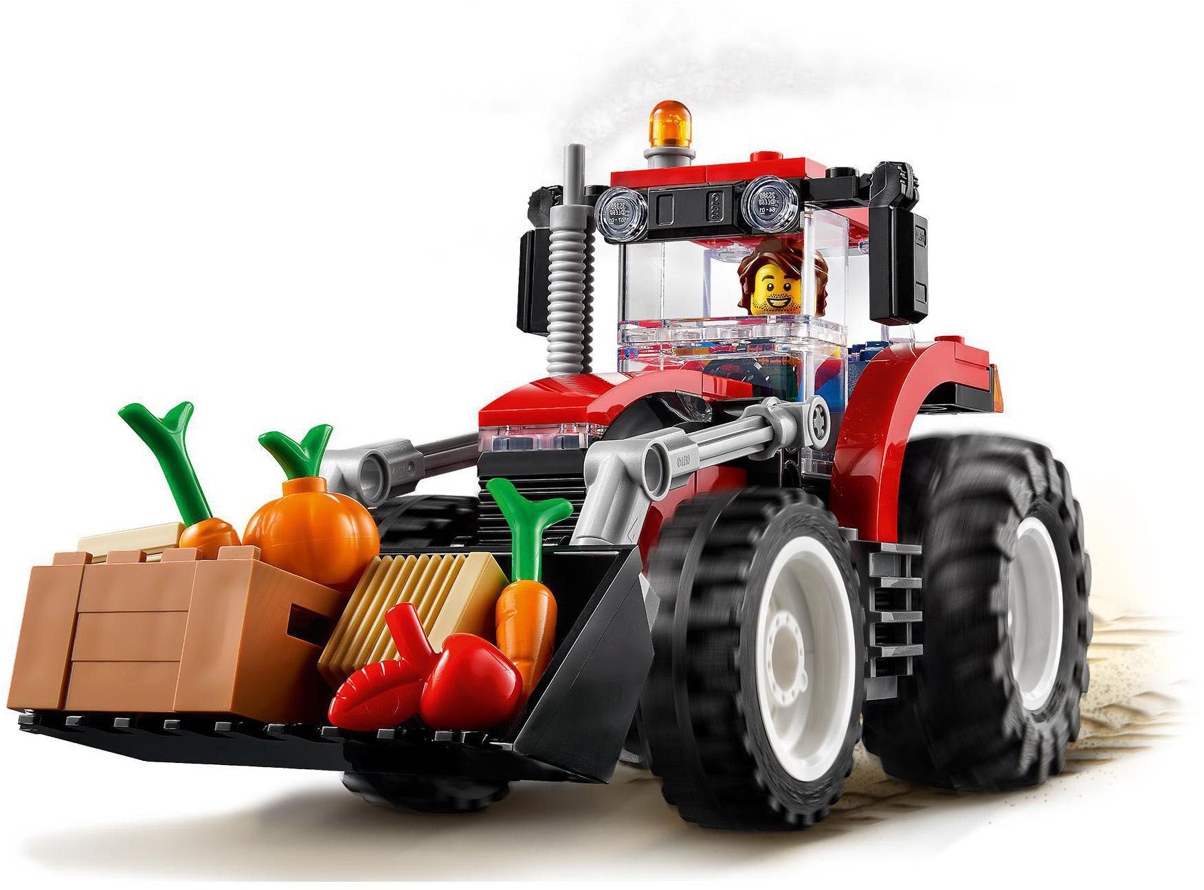 LEGO® Konstruktionsspielsteine »Traktor (60287), LEGO® City«, (148 St.), Made in Europe