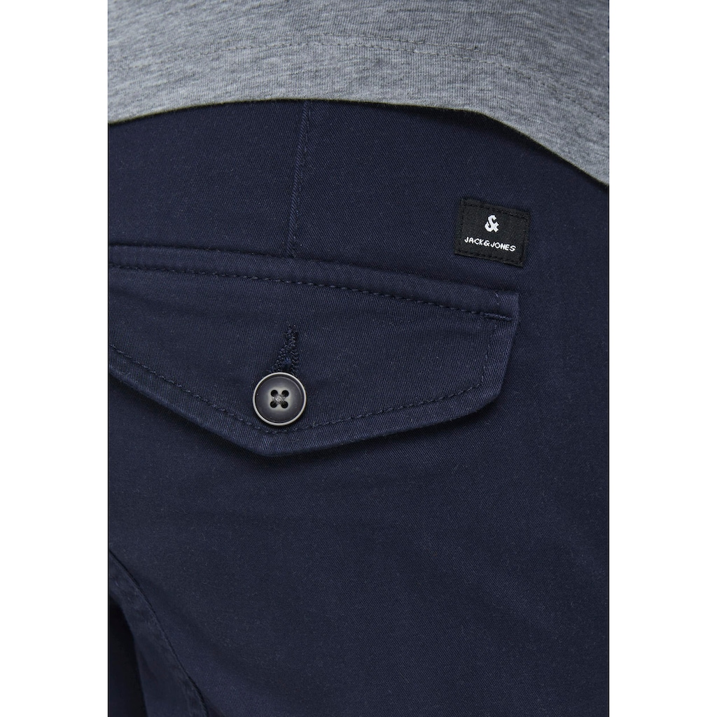 Jack & Jones Junior Cargohose »JPSTPAUL JJFLAKE AKM 542 NAVY NOOS JNR«