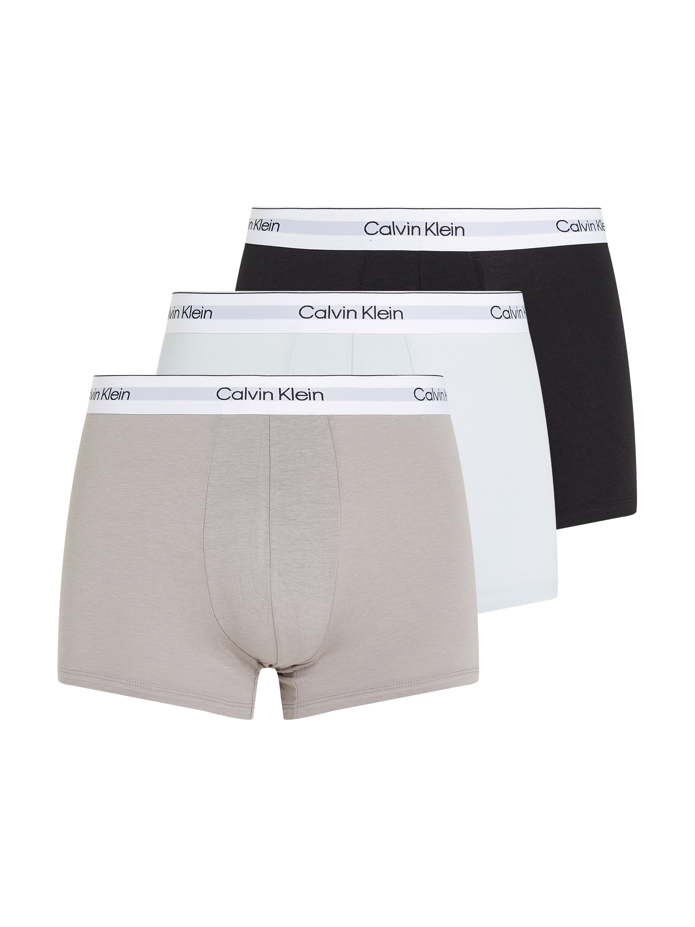 Calvin Klein Underwear Trunk "TRUNK 3PK", (Packung, 3 St.), mit Logo-Elastikbund (3 Stück)