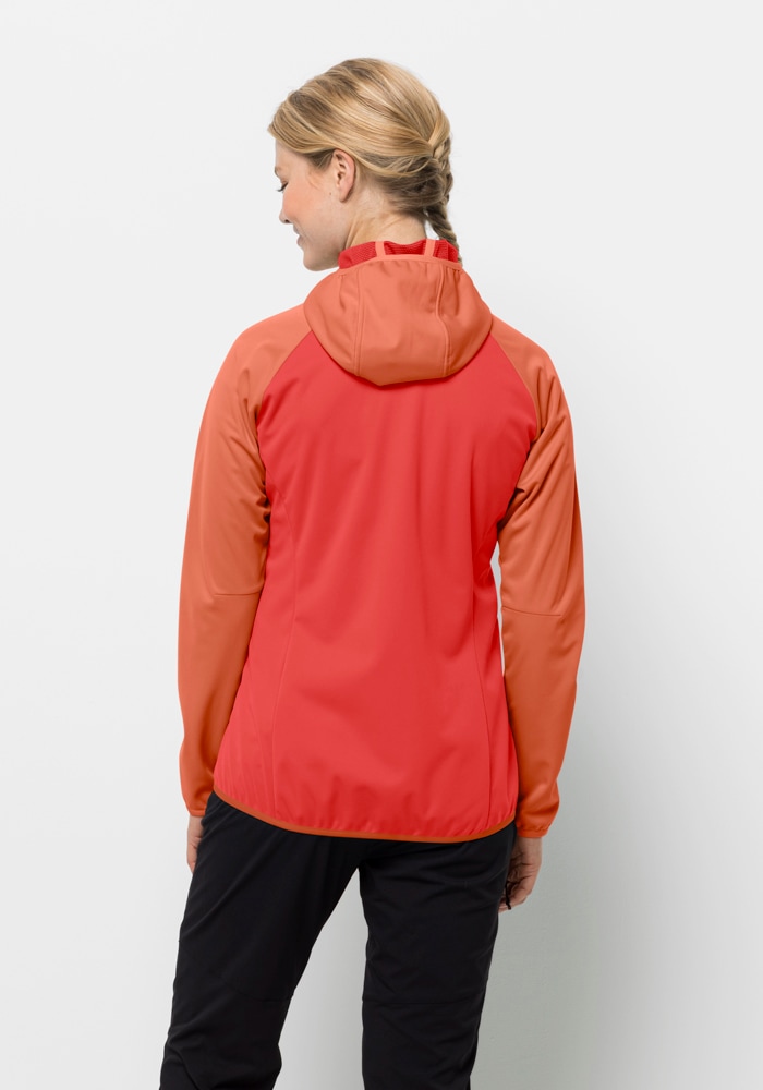 Jack Wolfskin Softshelljacke »GO HIKE SOFTSHELL W«, mit Kapuze