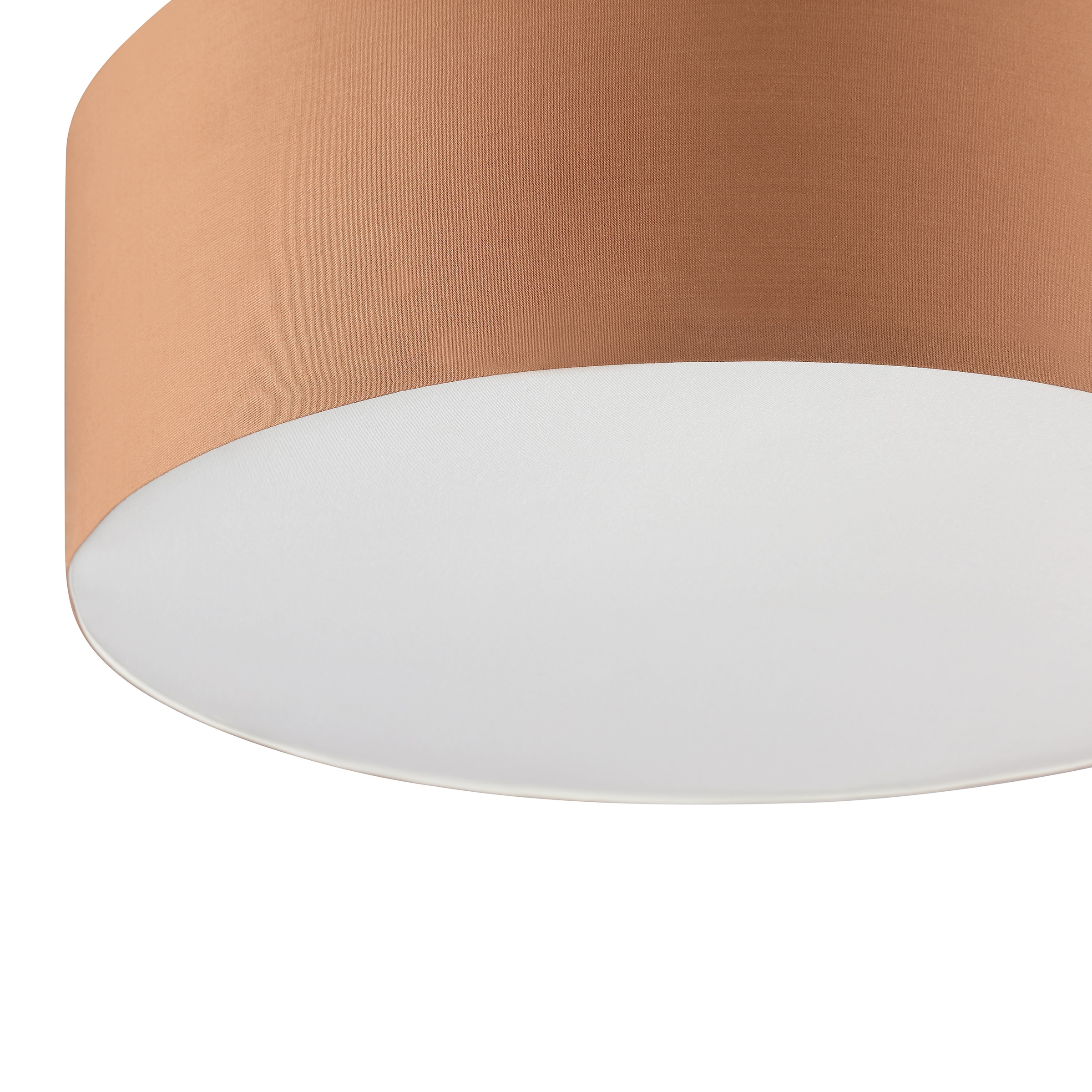 OTTO home Deckenleuchte »Stellan« E27 1 Stk. Deckenlampe Stoff Textilschirm Ø 45cm