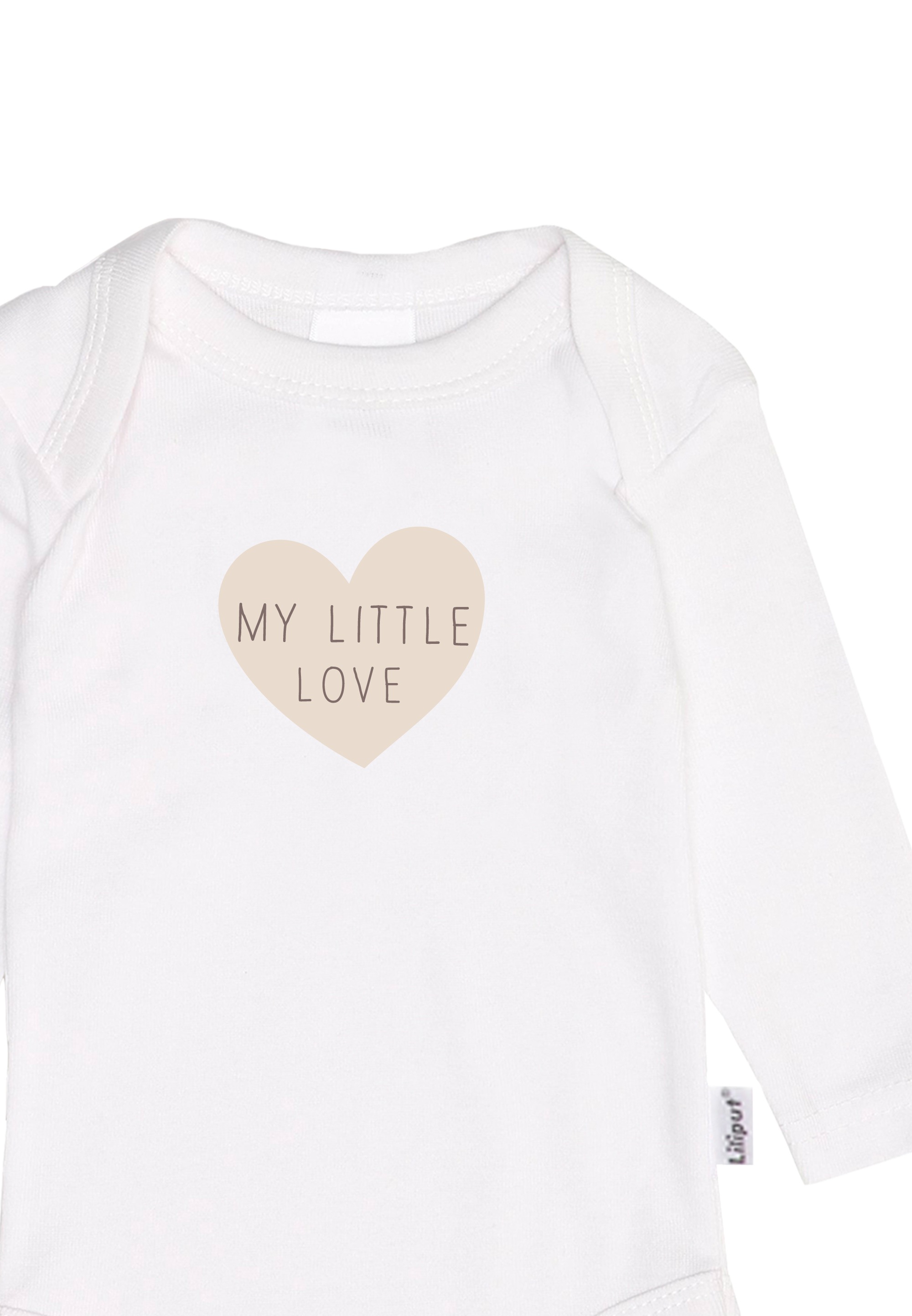 Liliput Erstausstattungspaket »My little love«, (3 tlg.), mit niedlichem Print auf dem Body