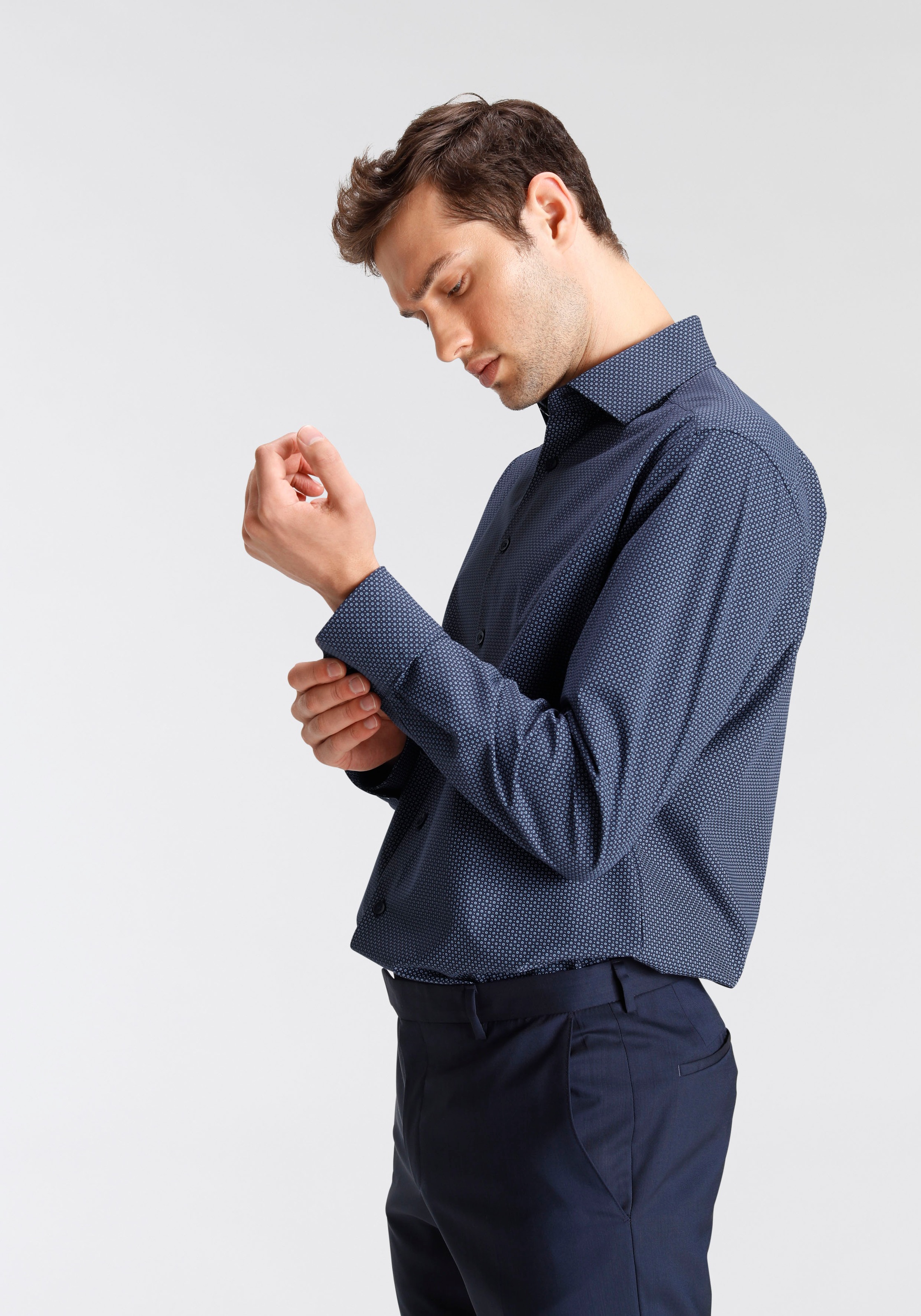 OLYMP Businesshemd »Luxor modern fit« Comfort Stretch SV8536