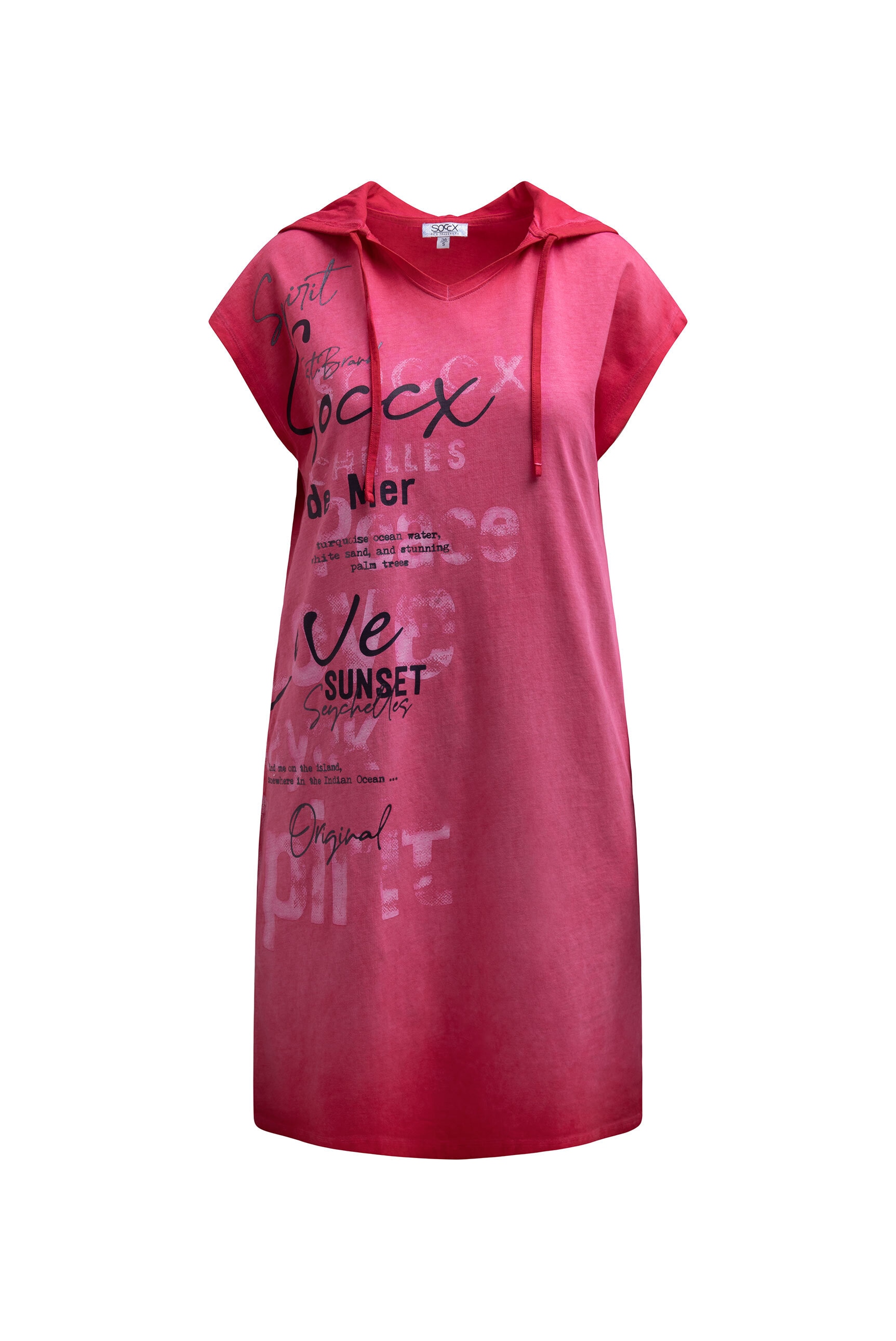 SOCCX Sommerkleid Eingrifftaschen mit Taschen