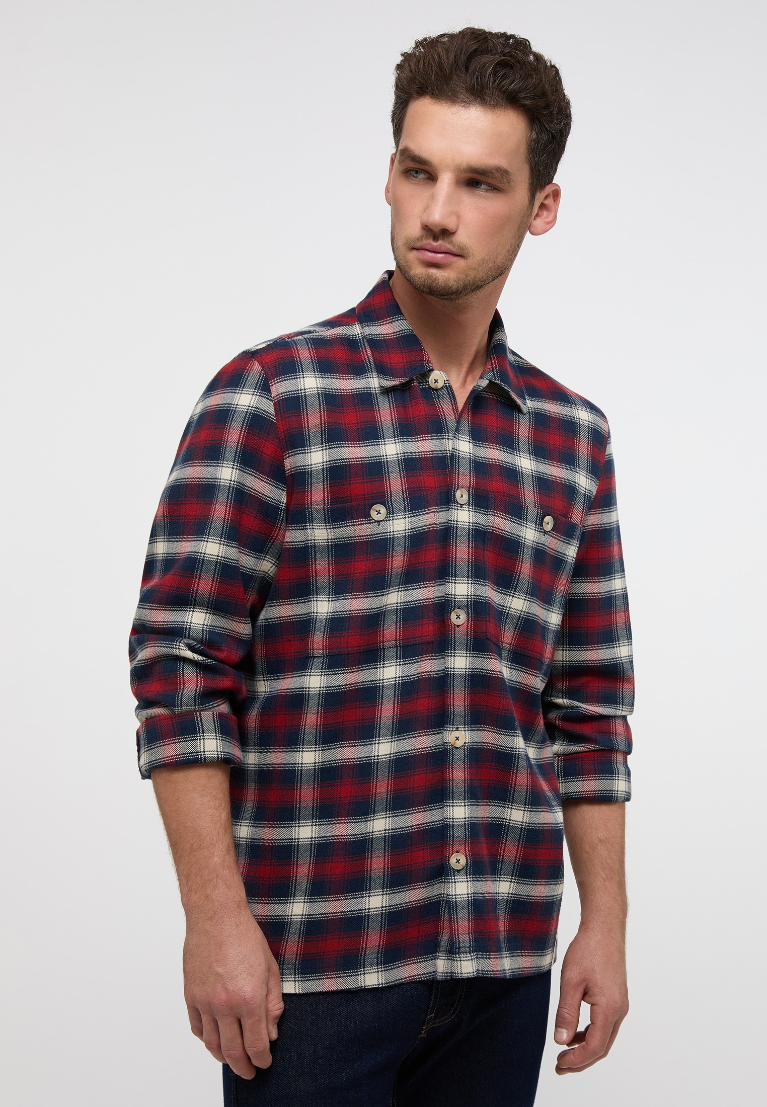 Eterna Langarmhemd "MODERN FIT" günstig online kaufen