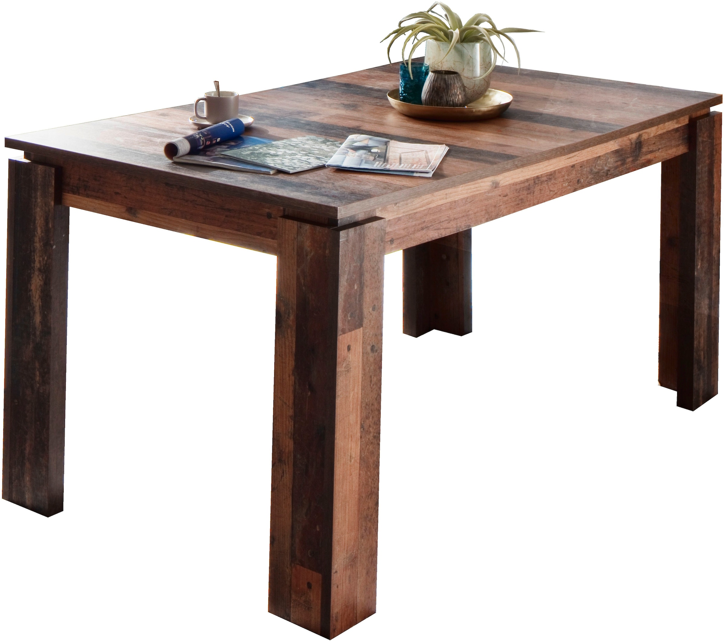 Home affaire Esstisch "Tanum" Ausziehbarer Esszimmertisch 160-200 cm - Maße (B/T/H) 160/90/77 cm