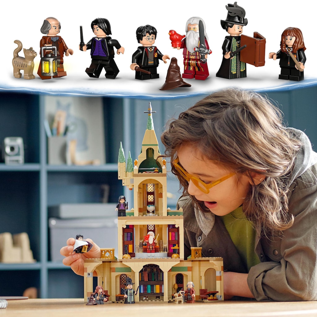 LEGO® Konstruktionsspielsteine »Hogwarts™: Dumbledores Büro (76402), LEGO® Harry Potter«, (654 St.)