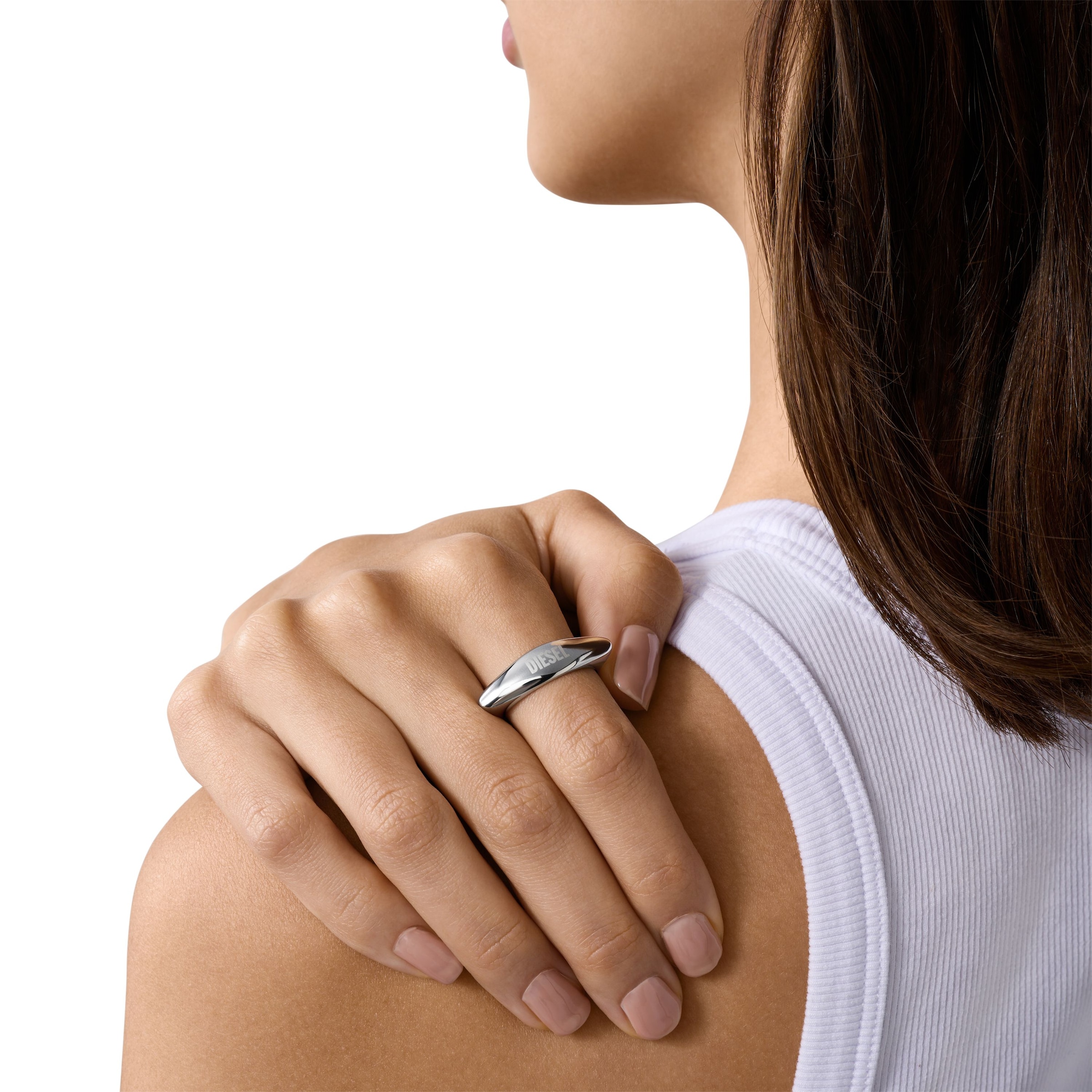 Diesel Fingerring »Schmuck Geschenk Edelstahl METAMORPH«