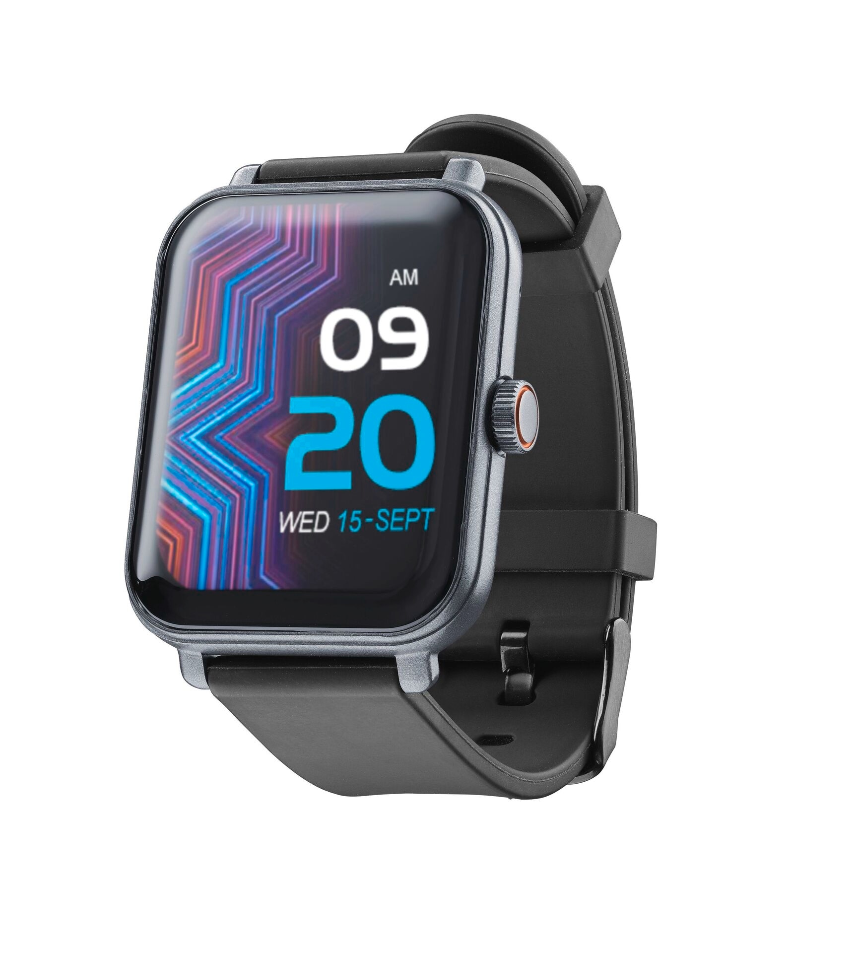 Cellularline Smartwatch »ION PRO SQUARE«, (4,65 cm / 1,83 Zoll), Proprietär, 0 GB,)