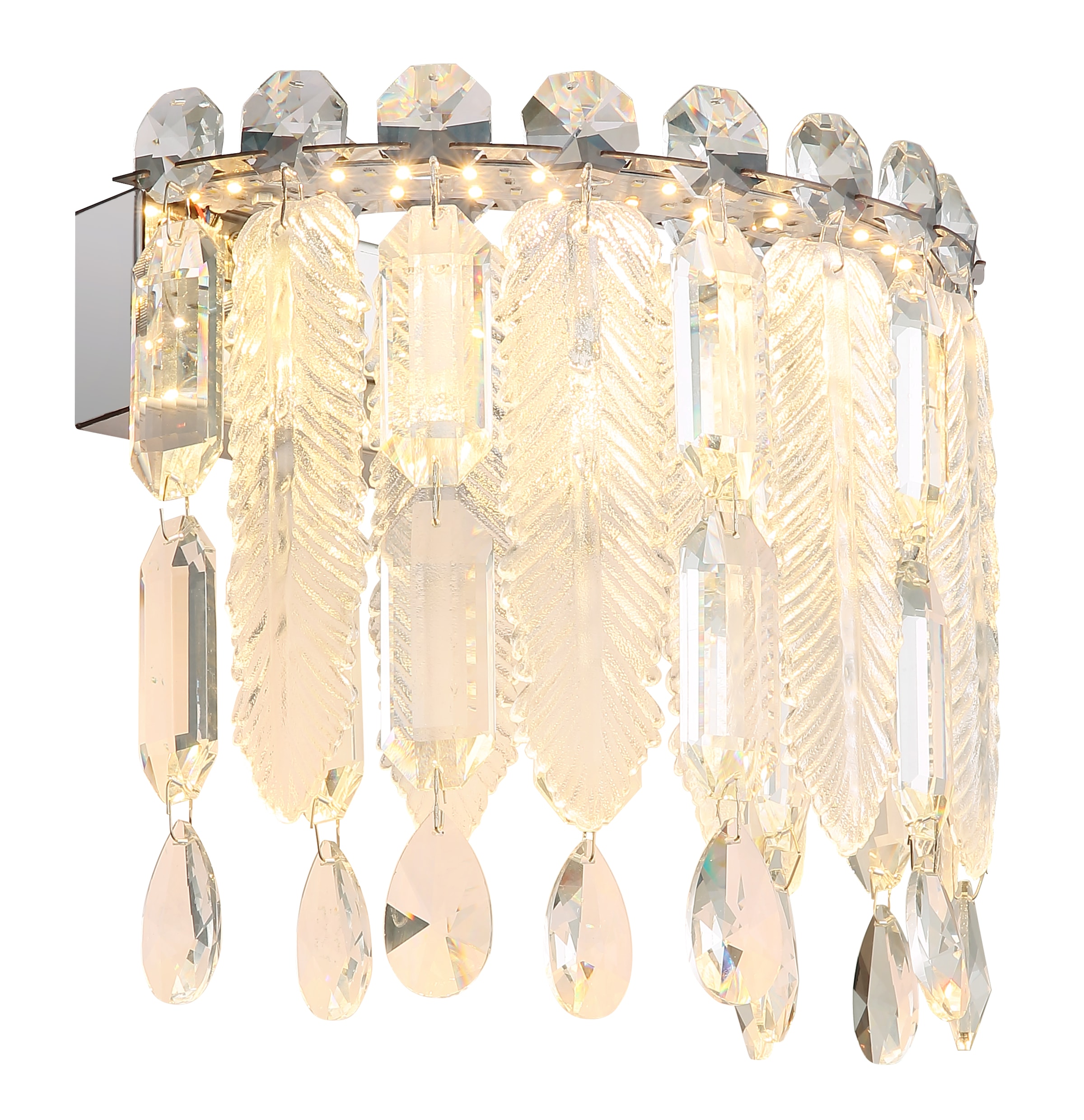 GLOBO LIGHTING Wandleuchte »KLUNKA« LED-Modul 1 Stk. Wandlampe Wand Wohnzimmer Flur Wandbeleuchtung