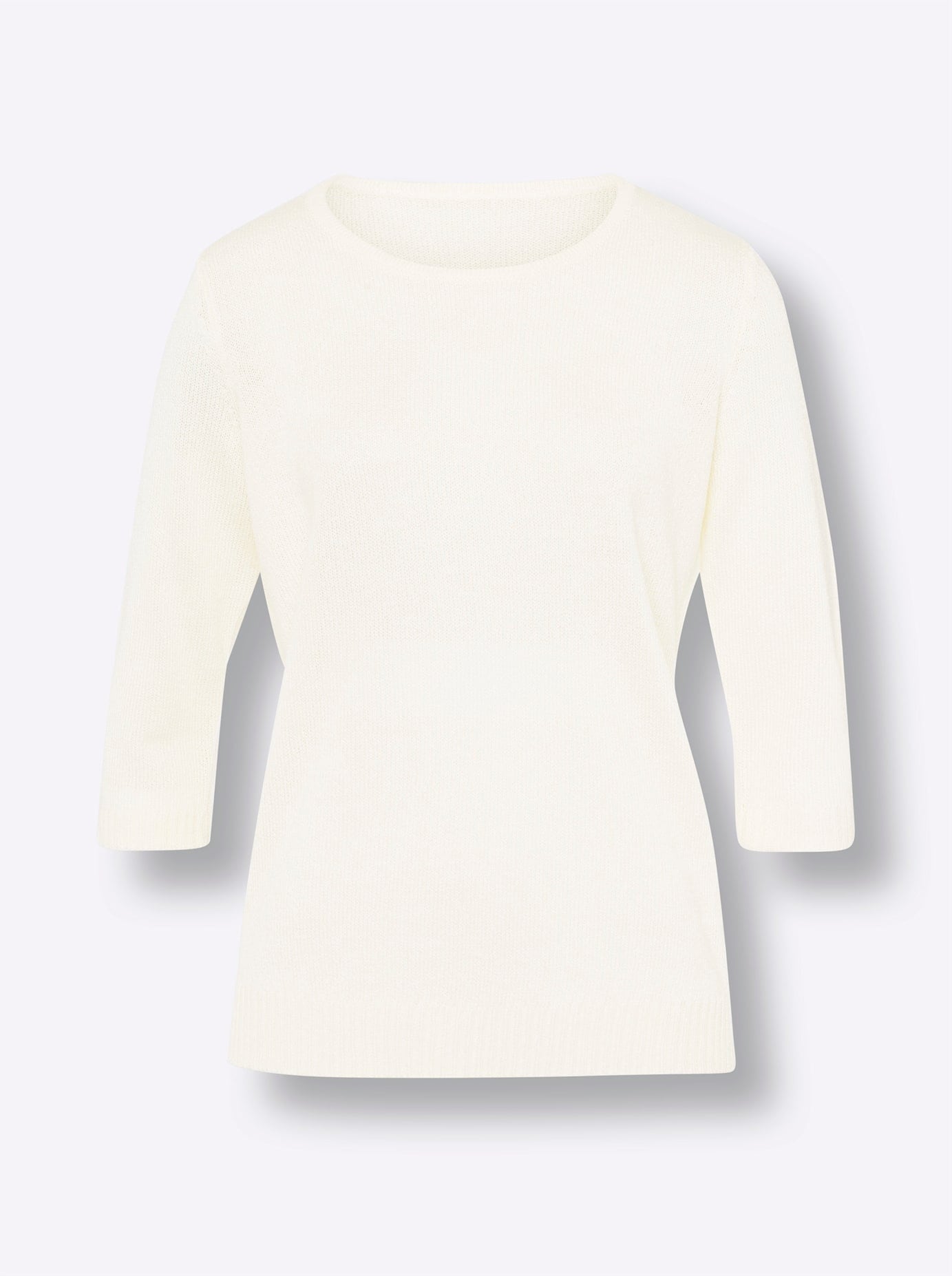 Classic Basics 3/4 Arm-Pullover »Rundhals-Pullover«