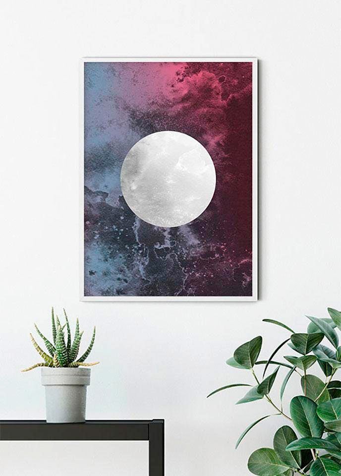 Komar Poster »Solum Luna«, | (1 Abstrakt, BAUR Schlafzimmer, St.), Kinderzimmer, Wohnzimmer