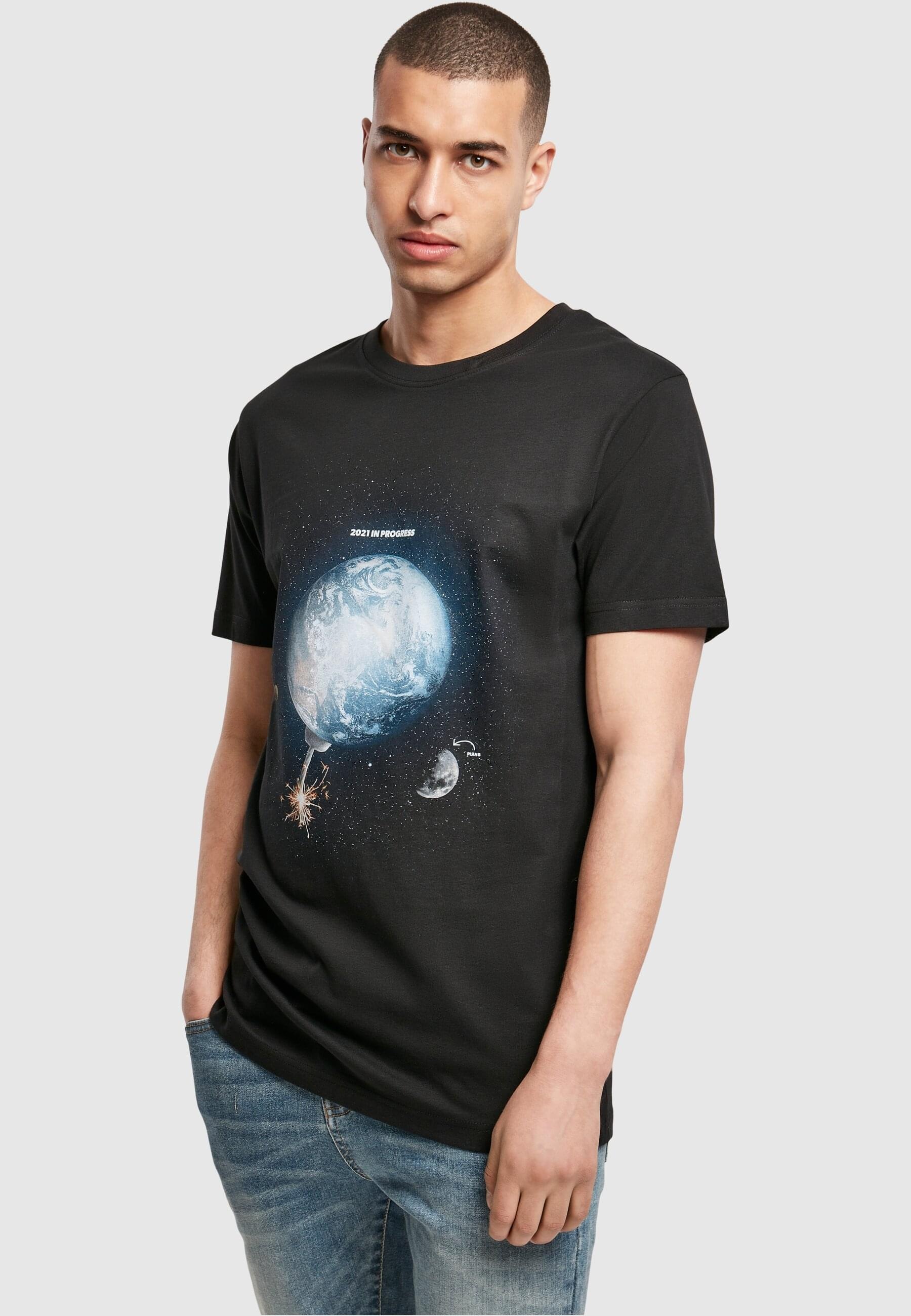 MisterTee T-Shirt »MisterTee Herren Plan B Tee«, (1 tlg.)