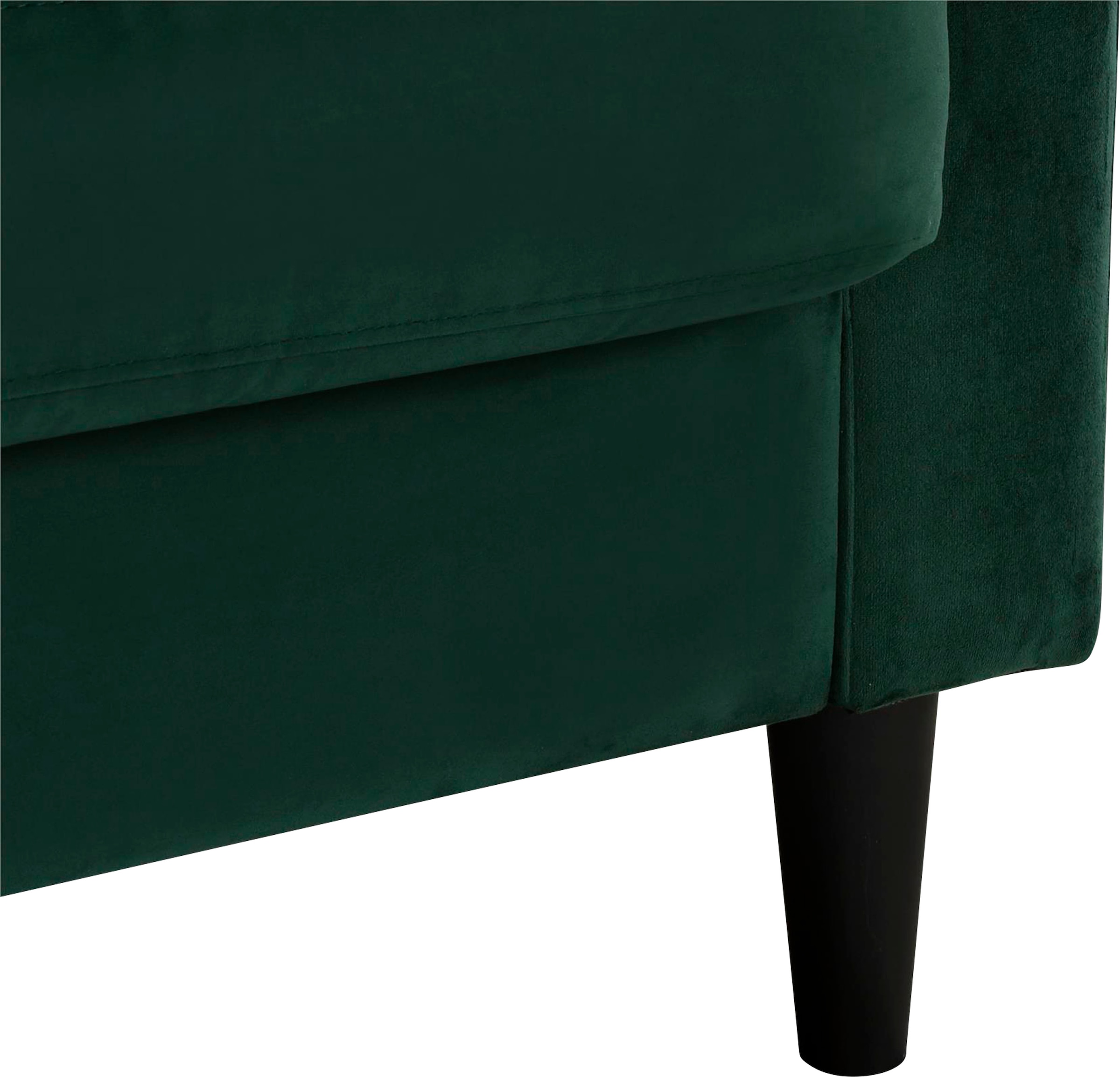 Cosmo Living Ecksofa »Strummer«, Ottomane beidseitig montierbar