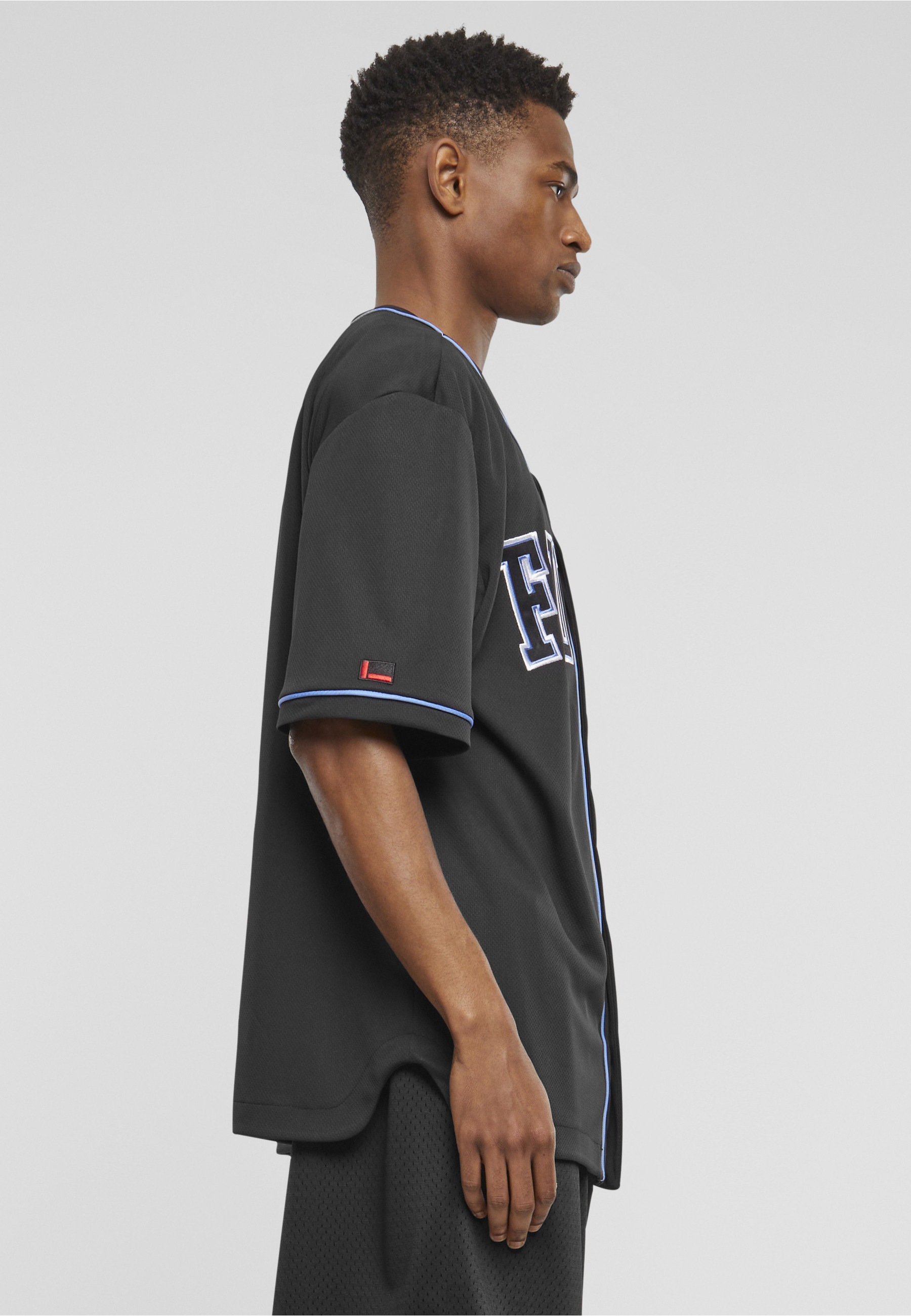 Fubu T-Shirt »Fubu Herren FM242-002-1 Fubu College Mesh Baseball Jersey« 1 Stk.