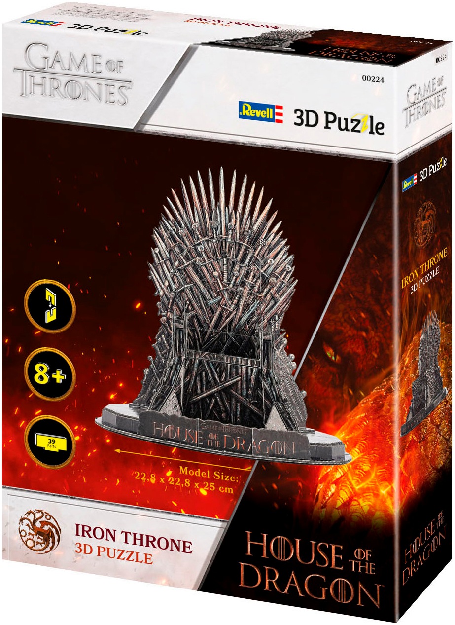 Revell® 3D-Puzzle »House of the Dragon, Iron Throne«