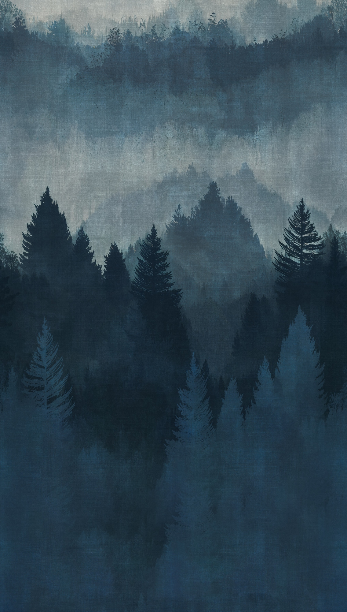 living walls Fototapete »The Wall 4 Eyecatcher – Atmosphärischer Wald Vlies-Fototapete« Motiv | matt | naturalistisch leicht strukturiert Atmosphärischer Wald mit atmosphärischer Tiefe