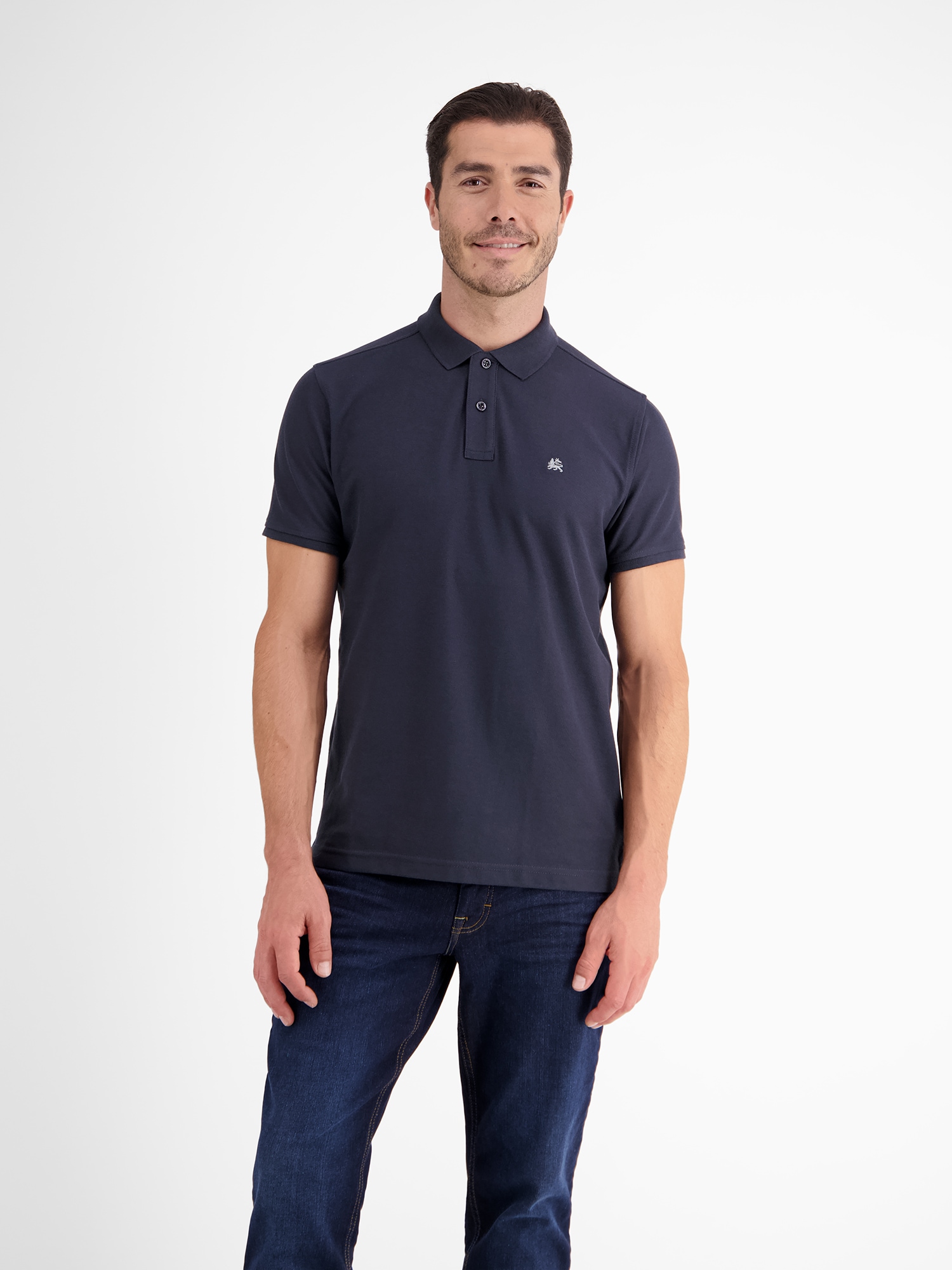 LERROS Poloshirt "COOL & DRY" mit Logo-Stickerei