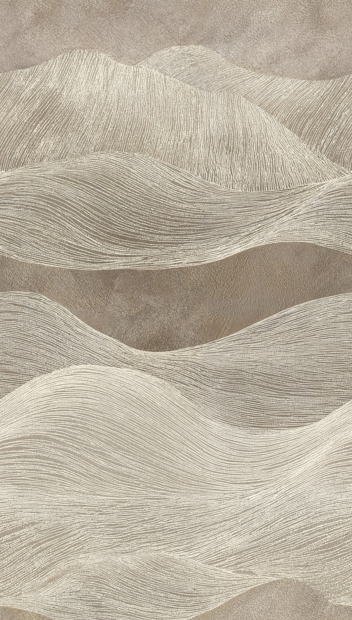 living walls Fototapete »The Wall 4 Structures – Atmosphärische Berglandschaft Vlies-Fototapete« Motiv | matt | naturalistisch leicht strukturiert Atmosphärische Berglandschaft mit atmosphärischer Tiefe