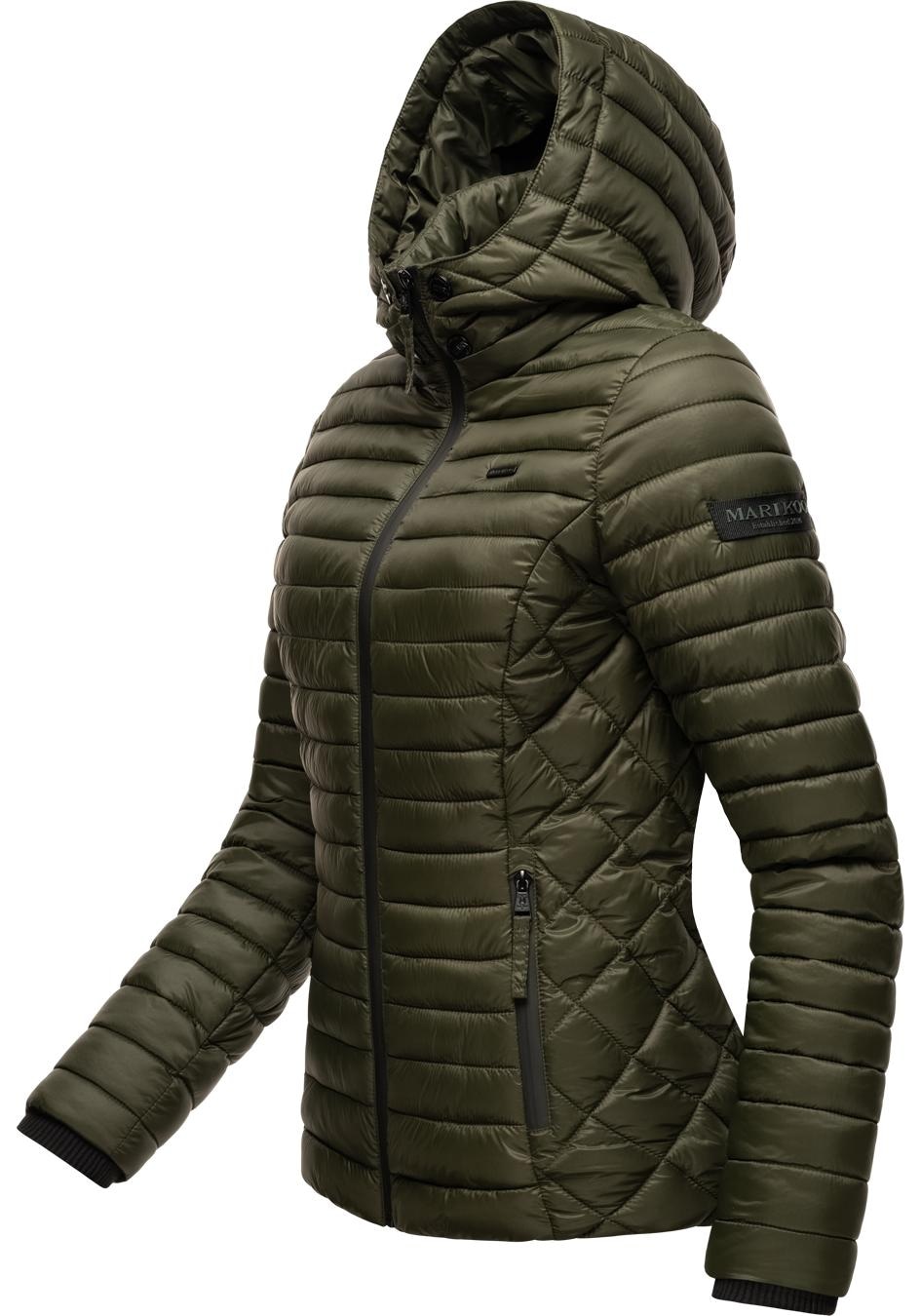 Marikoo Steppjacke »Samtpfote«, mit Kapuze, ultraleichte Übergangsjacke mit Kapuze