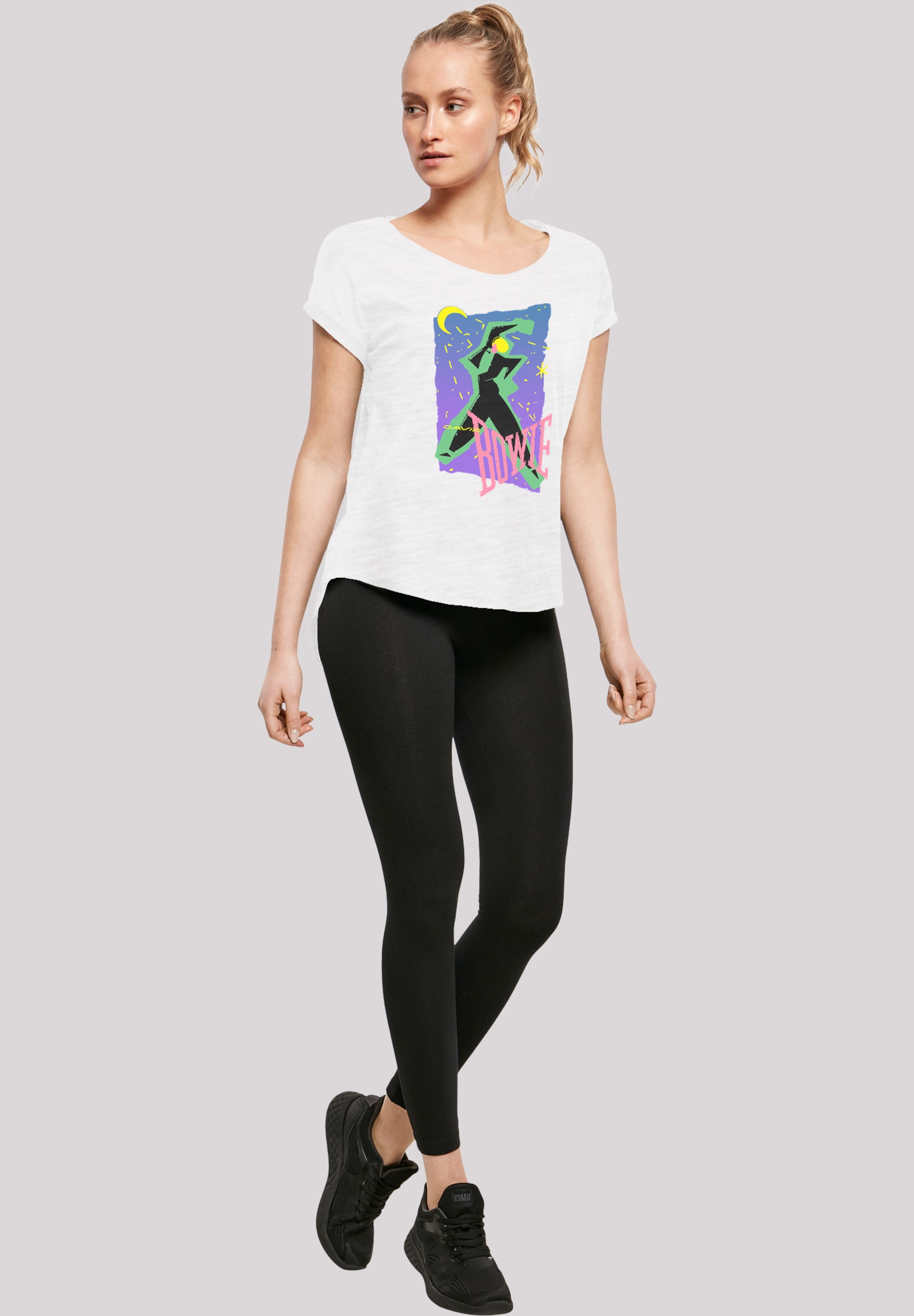 F4NT4STIC T-Shirt »David Bowie Moonlight Dance«, Print
