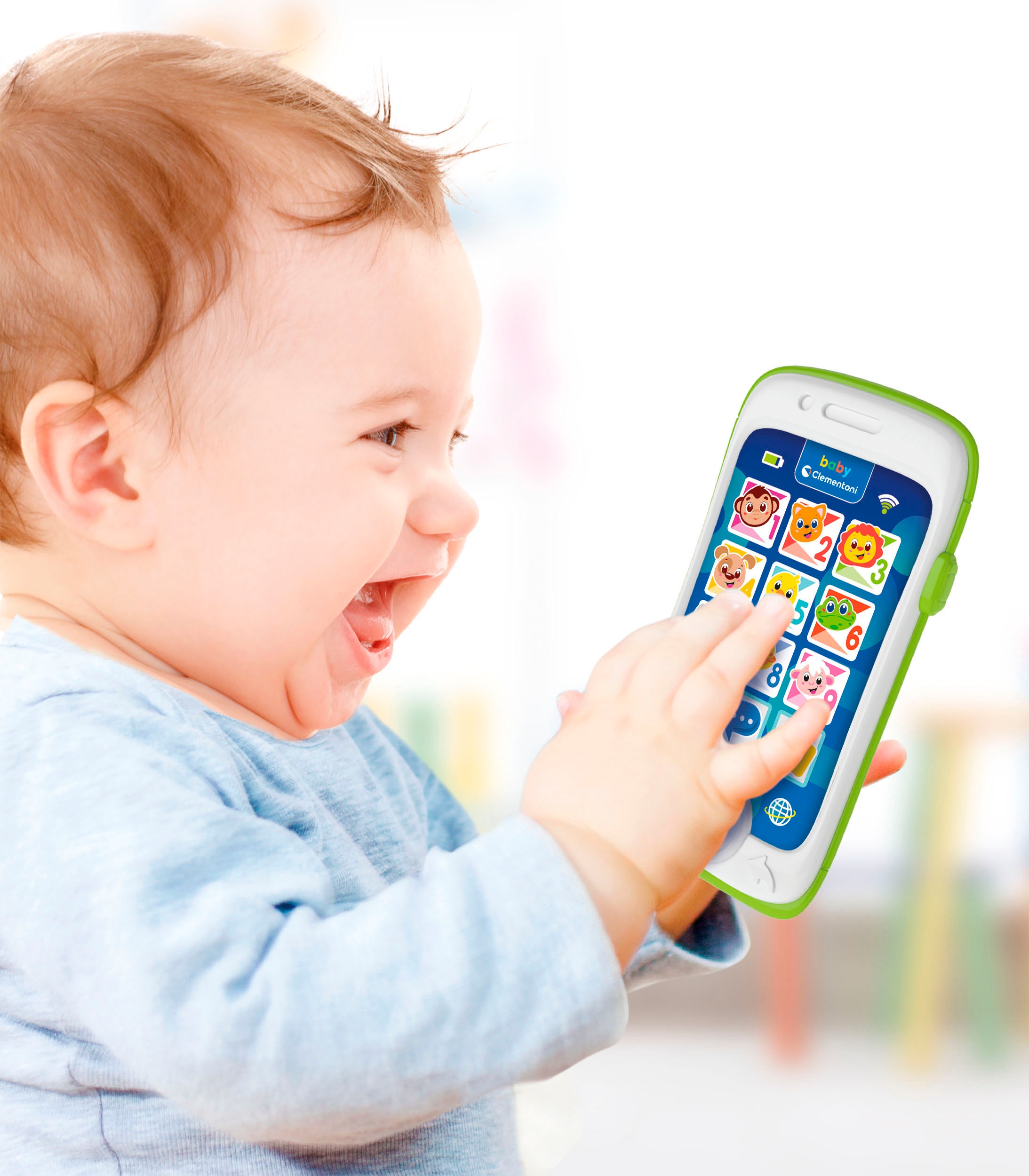 Clementoni® Spiel-Smartphone »Baby Clementoni, Smartphone Fun«, mit Licht und Sound