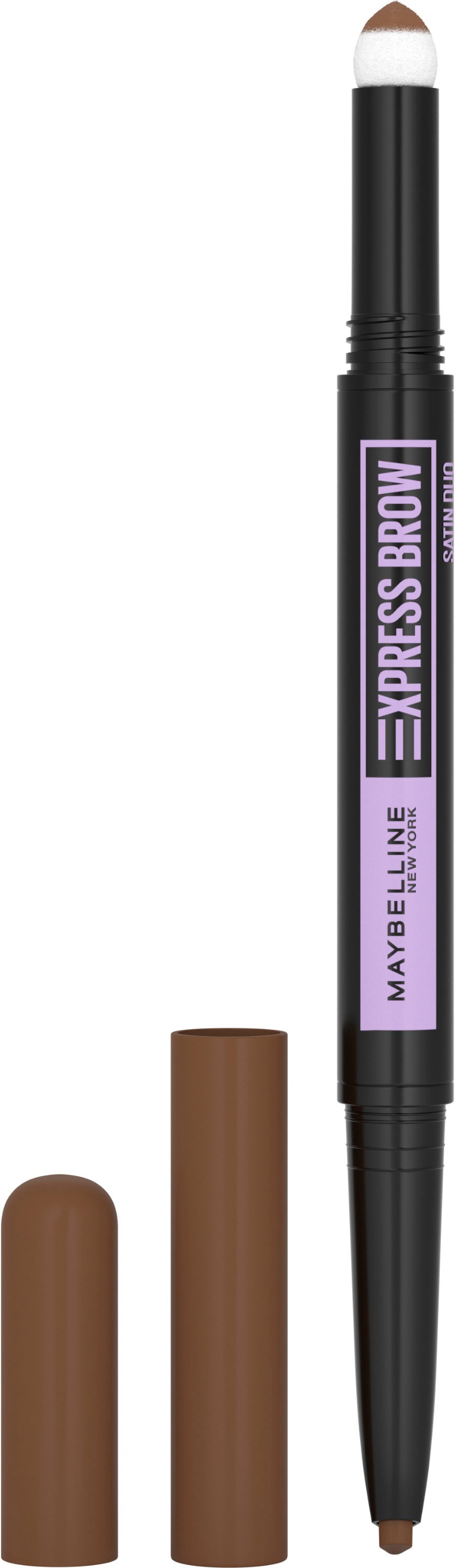 MAYBELLINE NEW YORK Augenbrauen-Stift »Maybelline New York Express Brow Satin Duo«, mit Duo-Applikator