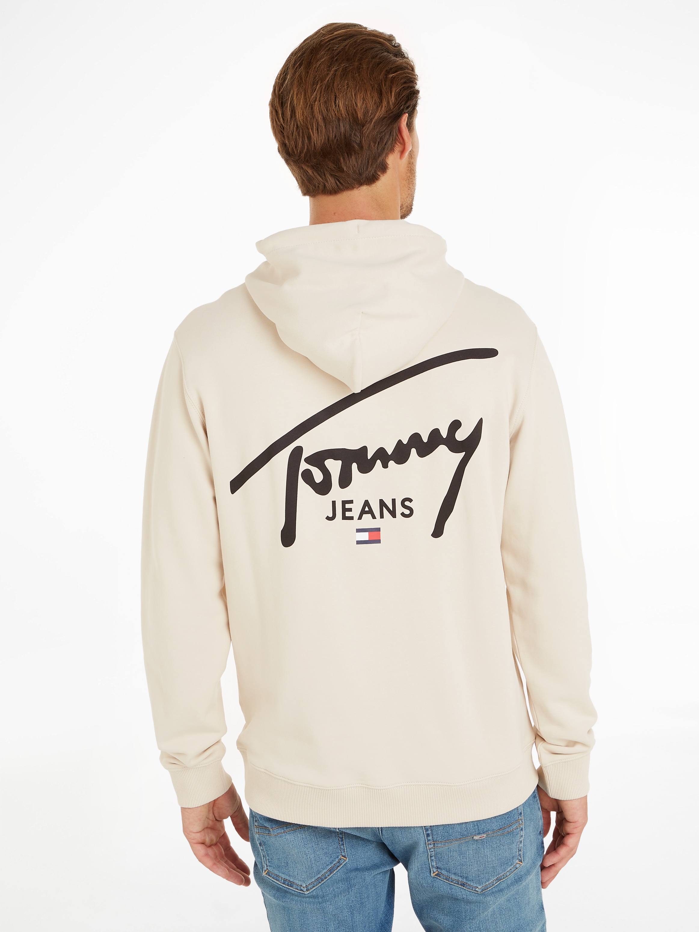 Tommy Jeans Kapuzensweatshirt »TJM REG ENTRY GRAPHIC HOODIE EXT«, mit Logoschriftzug