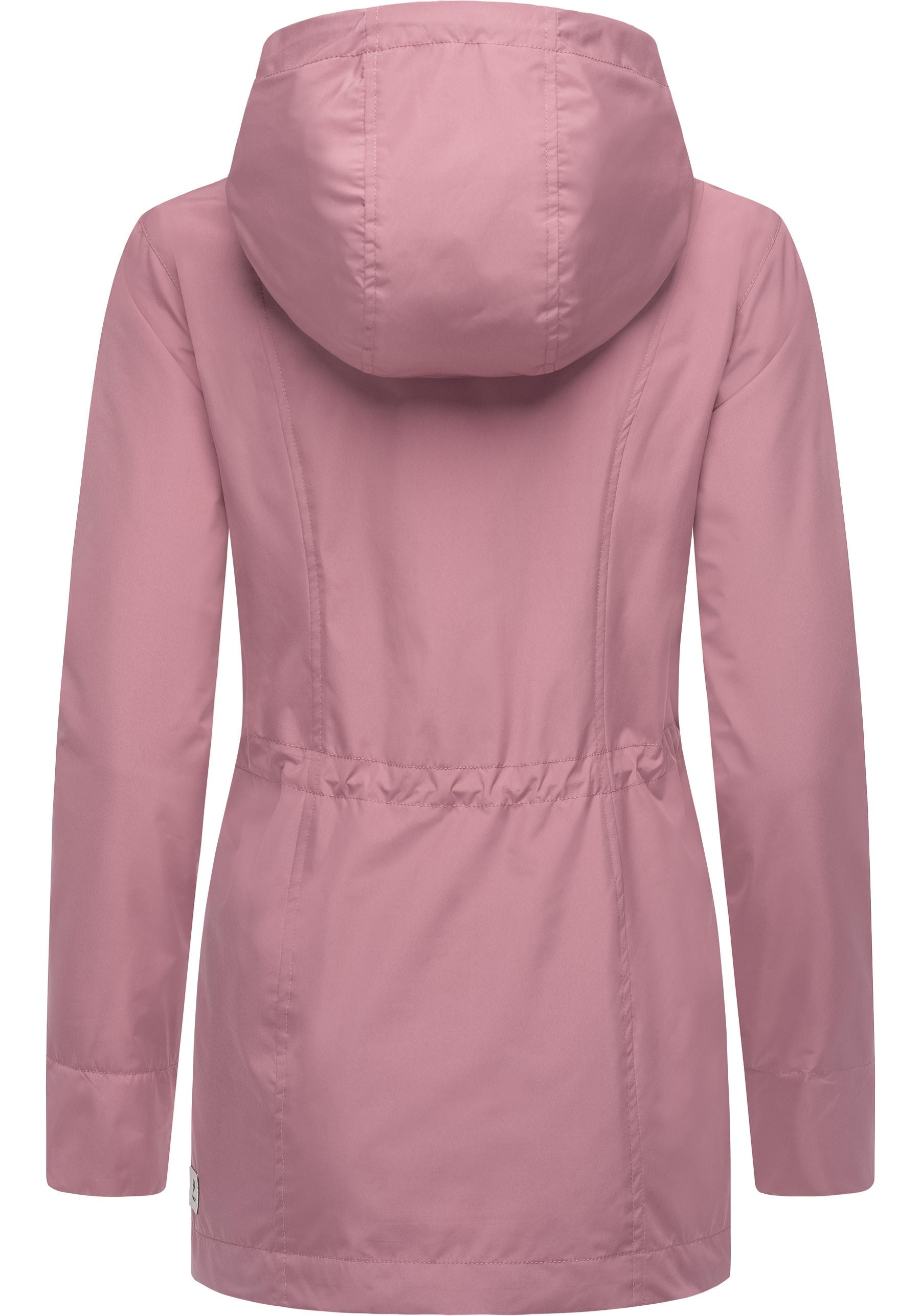 Ragwear Funktionsjacke »Monadetta A«, mit Kapuze, Wasserdichte und atmungsaktive Übergangsjacke mit Kapuze