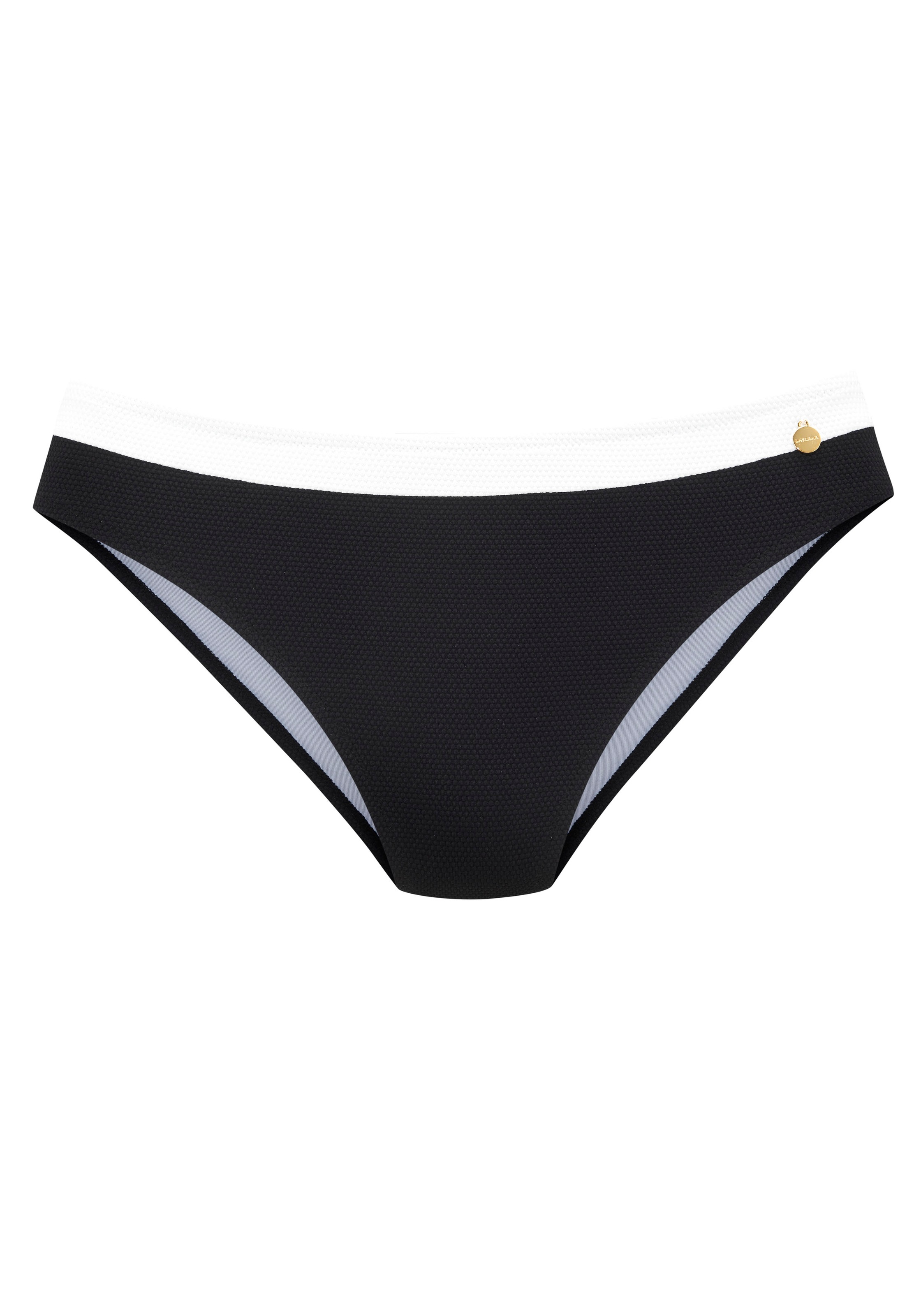 LASCANA Bikini-Hose "Chic" aus eleganter Strukturware günstig online kaufen