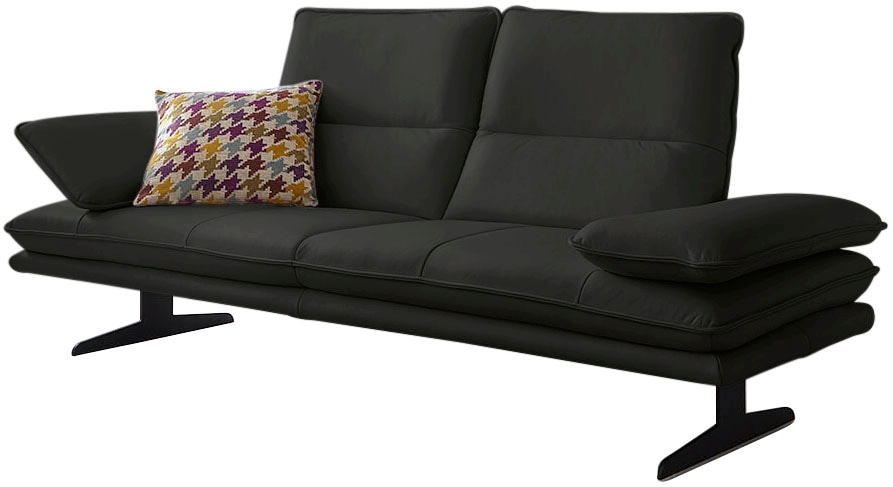 W.SCHILLIG 2,5-Sitzer "broadway, Designsofa mit tollem Sitzkomfort" Sitztiefenverstellung, Kopfteil- & Seitenteilverstellung, Breite 236cm