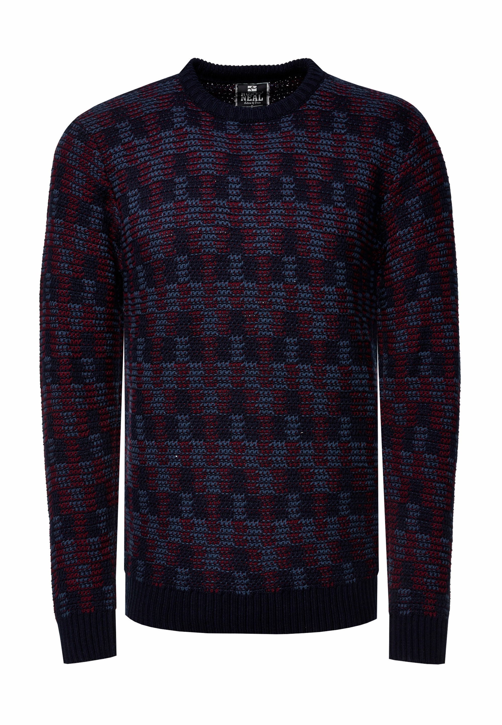 Rusty Neal Strickpullover, mit schöner Musterung