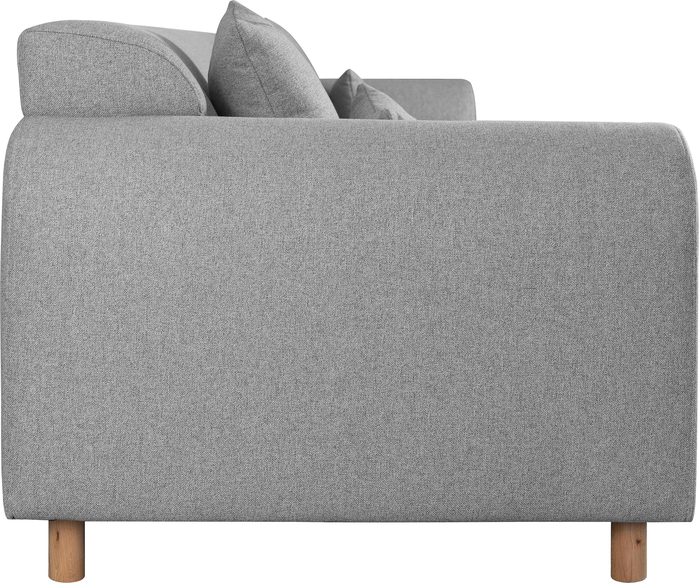 andas Big-Sofa »Svennis«, in 2 Bezugsqualitäten, B/T/H: 314/98/83 cm