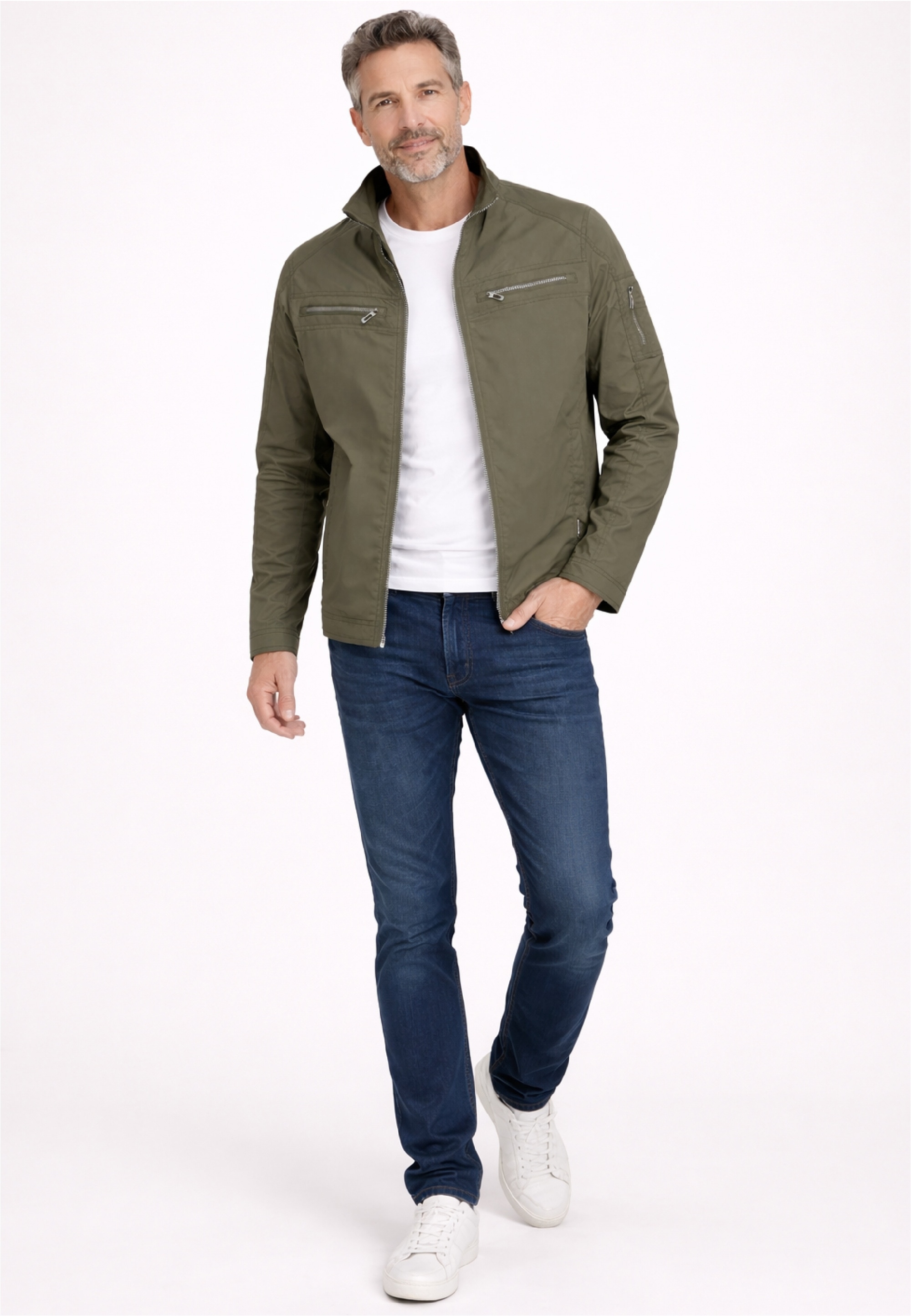New Canadian Outdoorjacke 1 Stk. tlg. mit klassischem Stehkragen