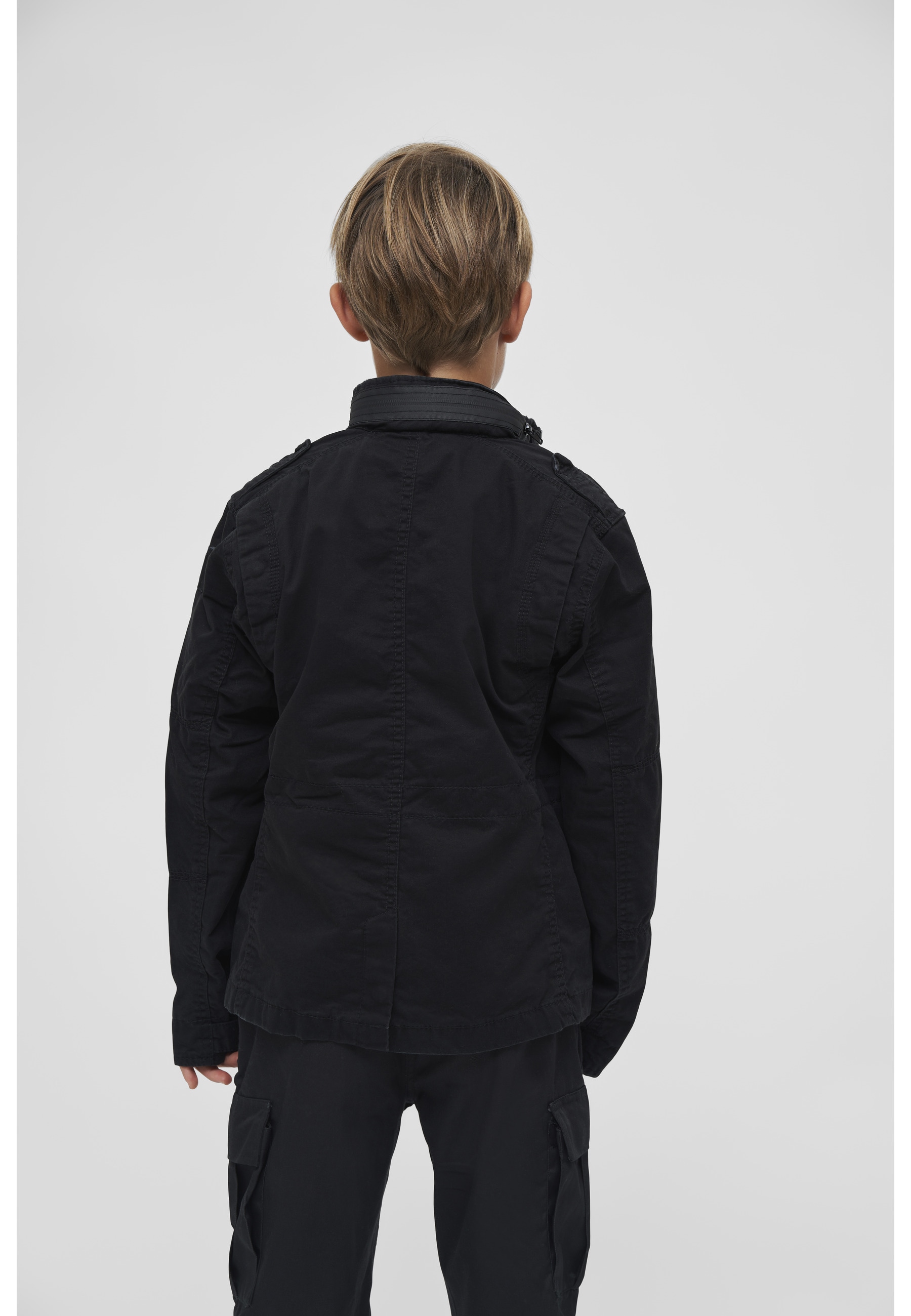 Brandit Allwetterjacke »Brandit Herren Kids Britannia Jacket« 1 Stk. tlg. ohne Kapuze