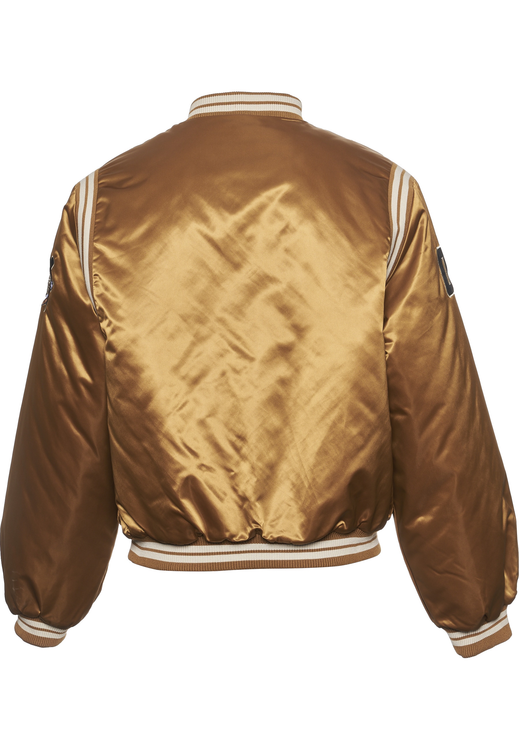 Fubu Bomberjacke »Fubu Herren FM233-001-1 FUBU College Satin Varsity Jacket« 1 Stk. tlg. ohne Kapuze