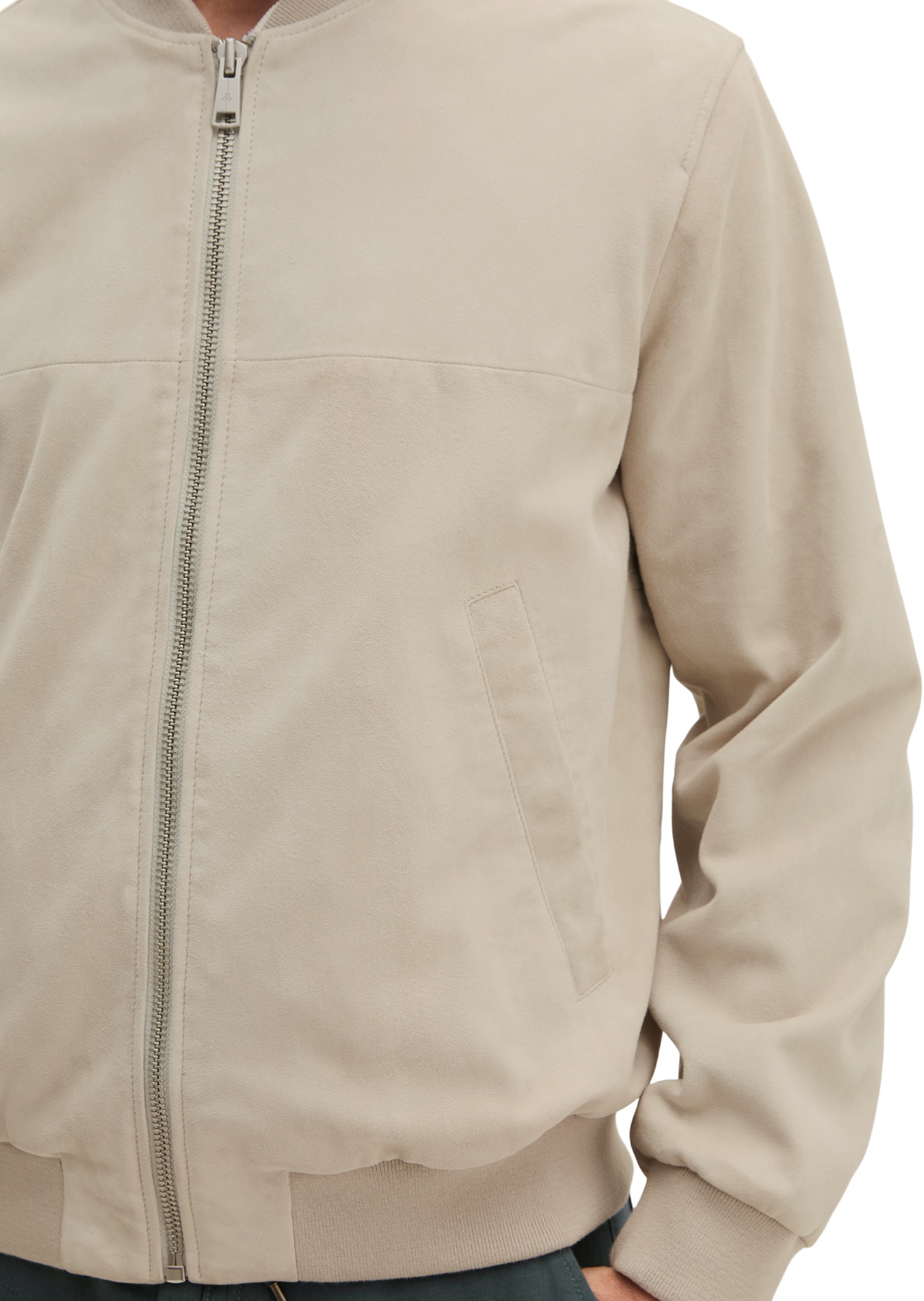 Marc O'Polo Lederjacke »aus geschmeidigem Ziegenleder« ohne Kapuze